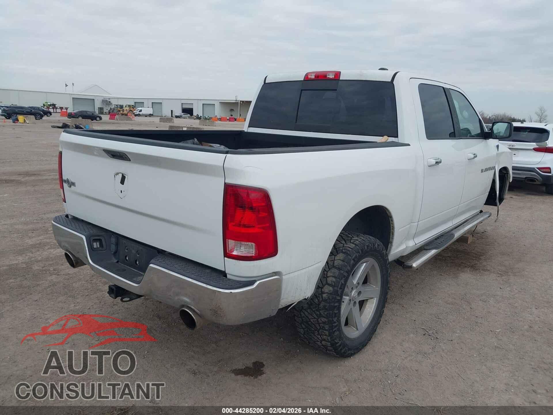DODGE RAM 1500 2012 - 1C6RD6LT6CS143135