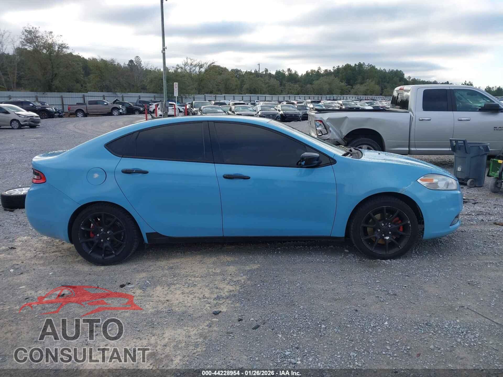 DODGE DART 2013 - 1C3CDFBA0DD206139