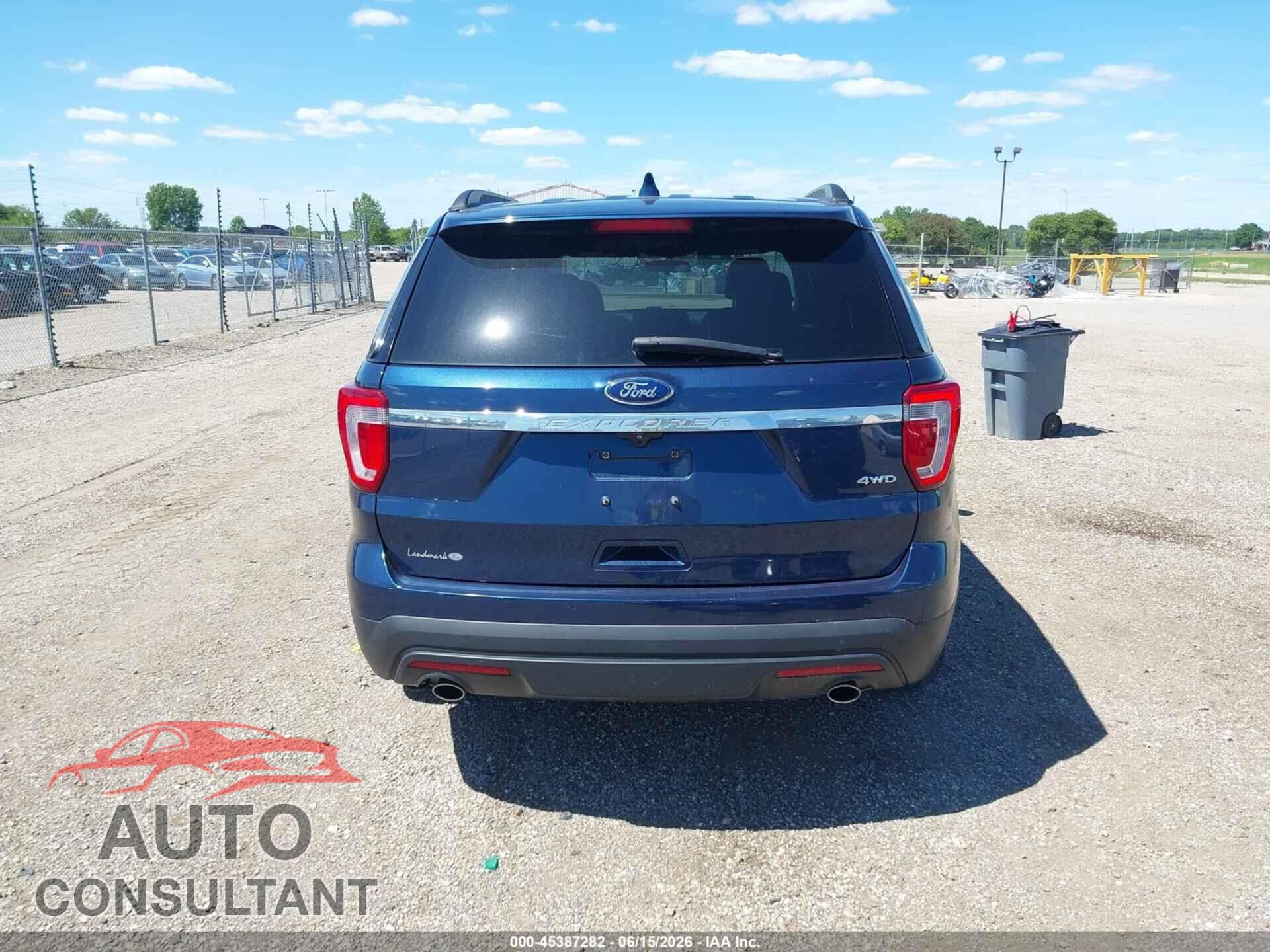 FORD EXPLORER 2017 - 1FM5K8B89HGD41364
