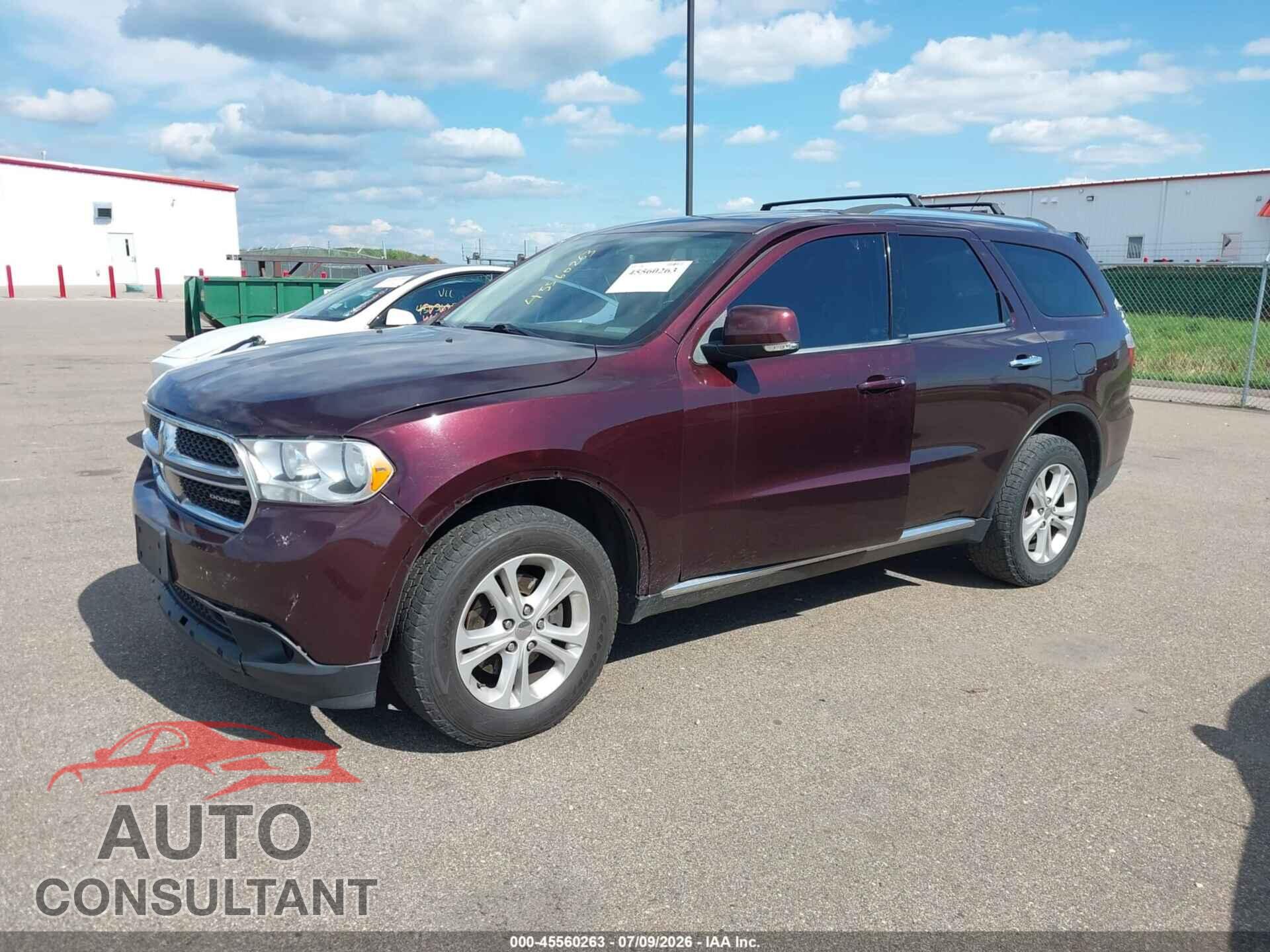DODGE DURANGO 2012 - 1C4RDJDG6CC144647