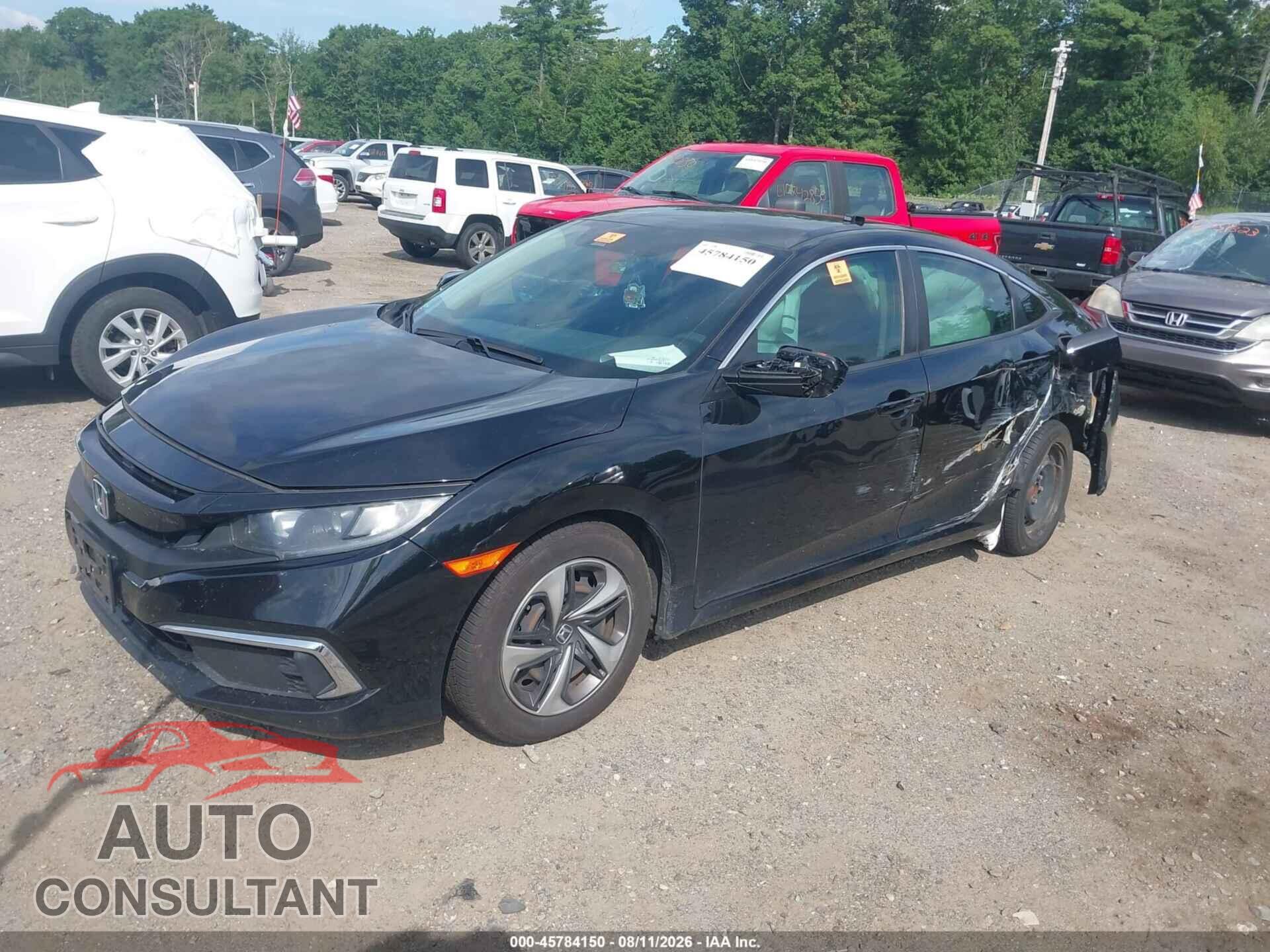 HONDA CIVIC 2019 - 2HGFC2F68KH538535