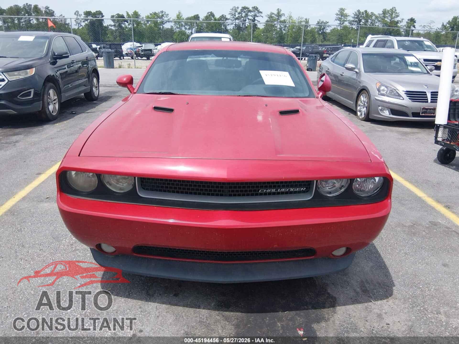 DODGE CHALLENGER 2013 - 2C3CDYAG7DH515854