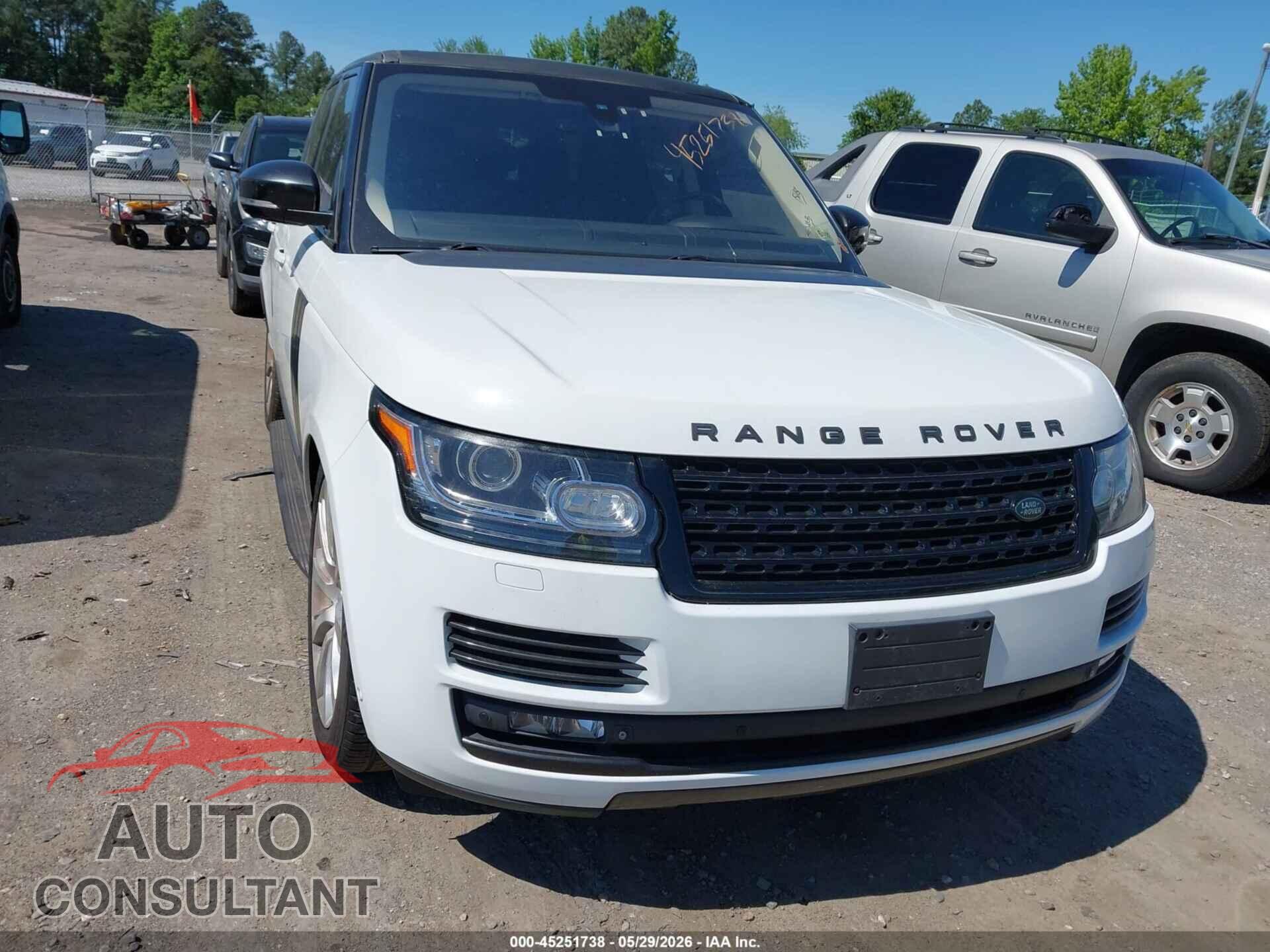 LAND ROVER RANGE ROVER 2014 - SALGS2TF6EA162245