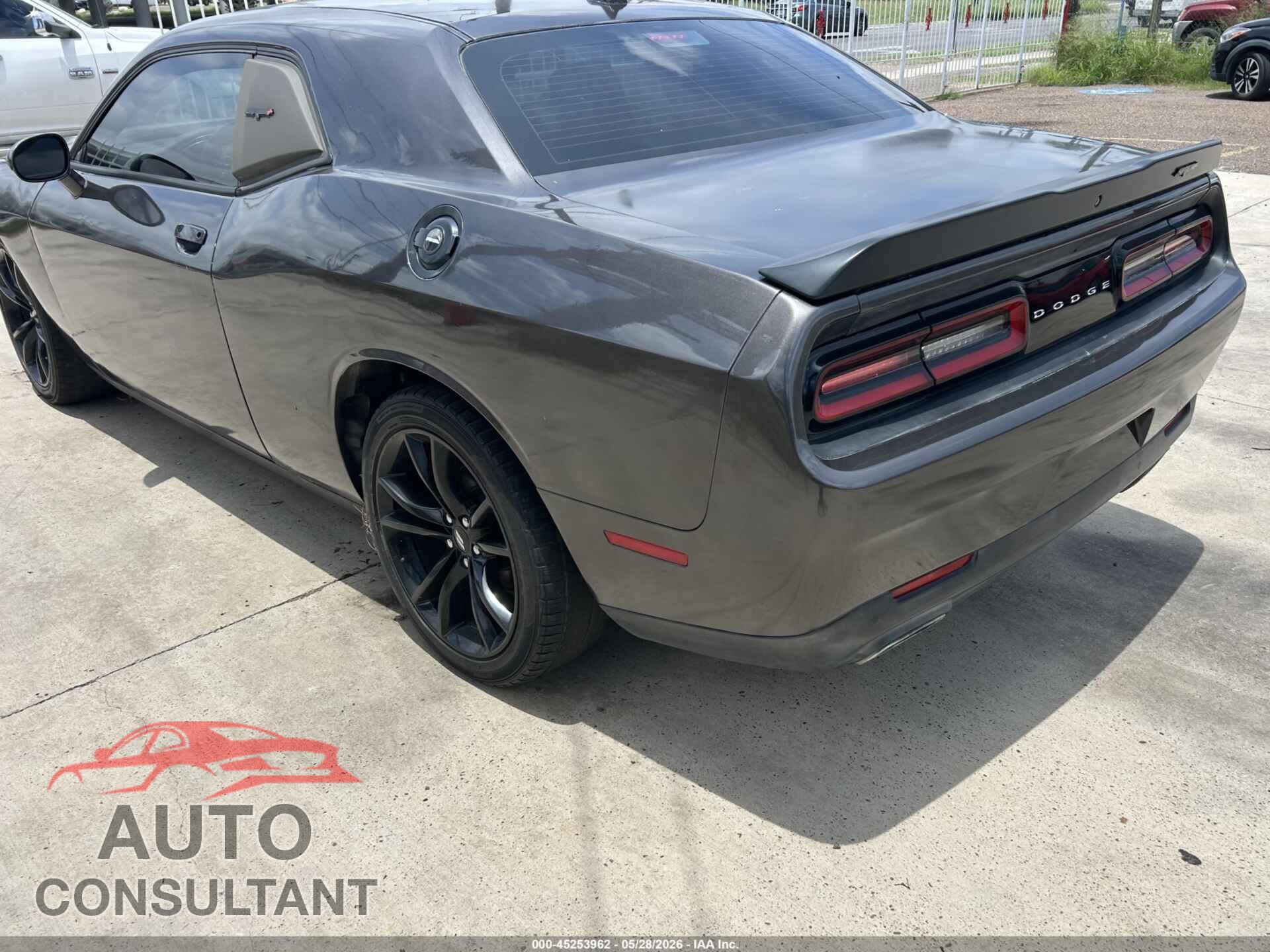 DODGE CHALLENGER 2018 - 2C3CDZAG3JH199824
