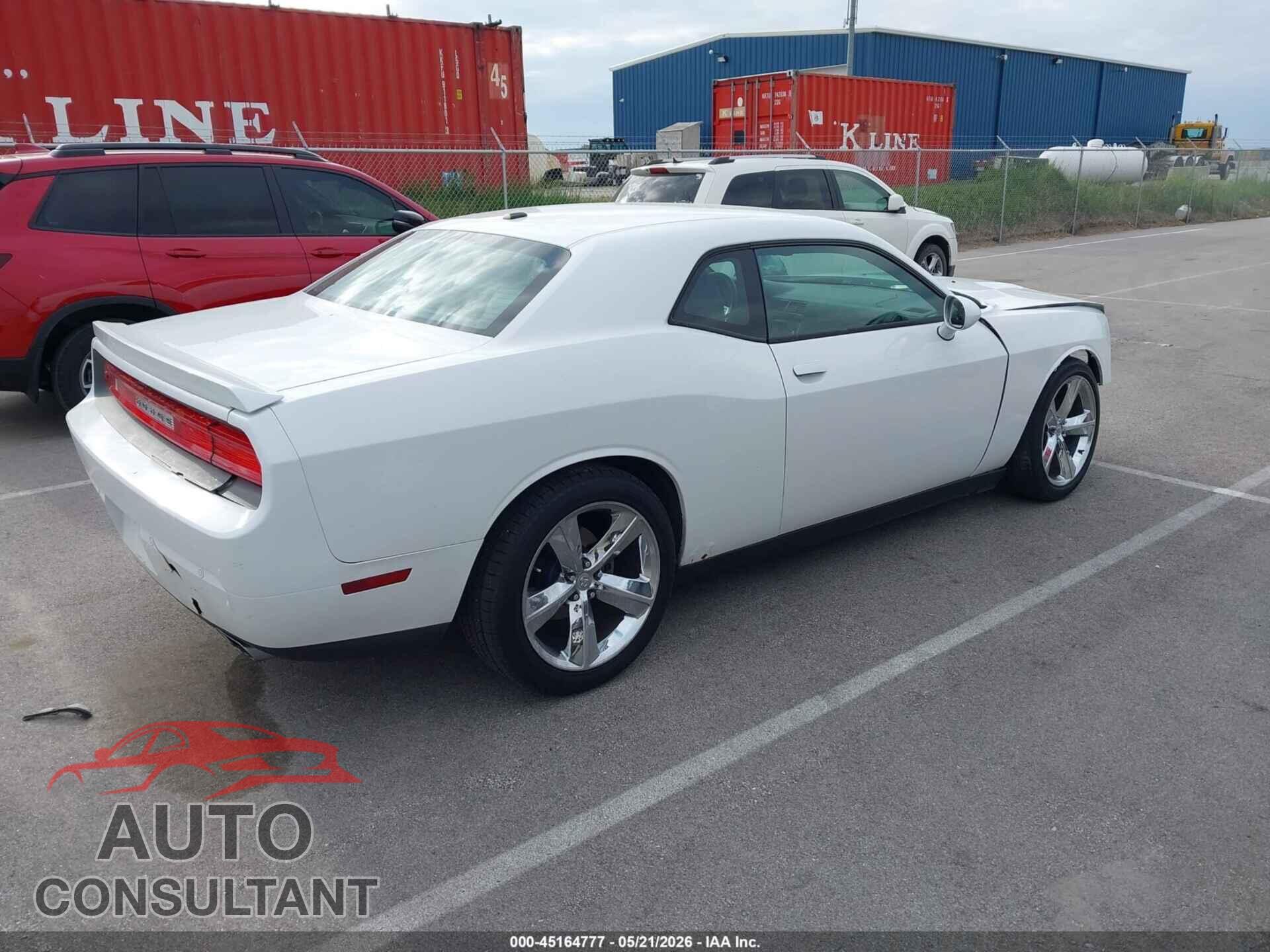 DODGE CHALLENGER 2013 - 2C3CDYAG9DH591401