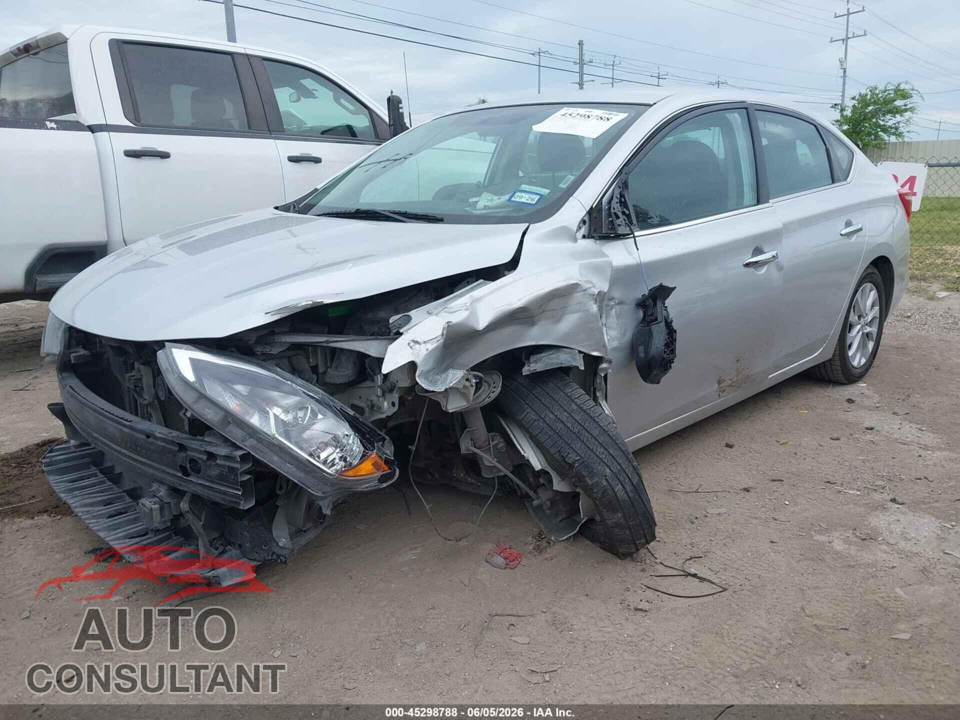 NISSAN SENTRA 2019 - 3N1AB7AP3KL616089