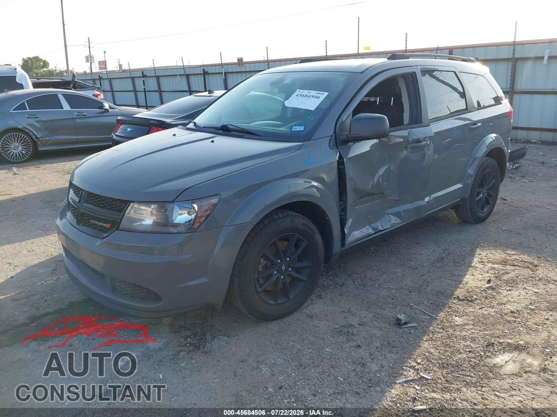 DODGE JOURNEY 2020 - 3C4PDCAB6LT201848