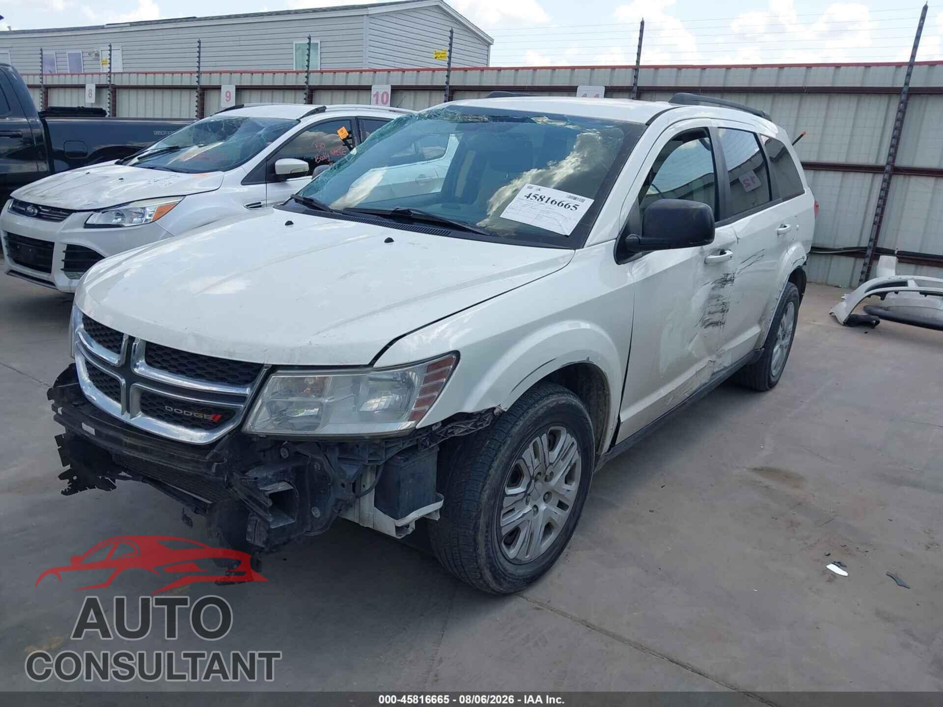 DODGE JOURNEY 2015 - 3C4PDCAB9FT671134