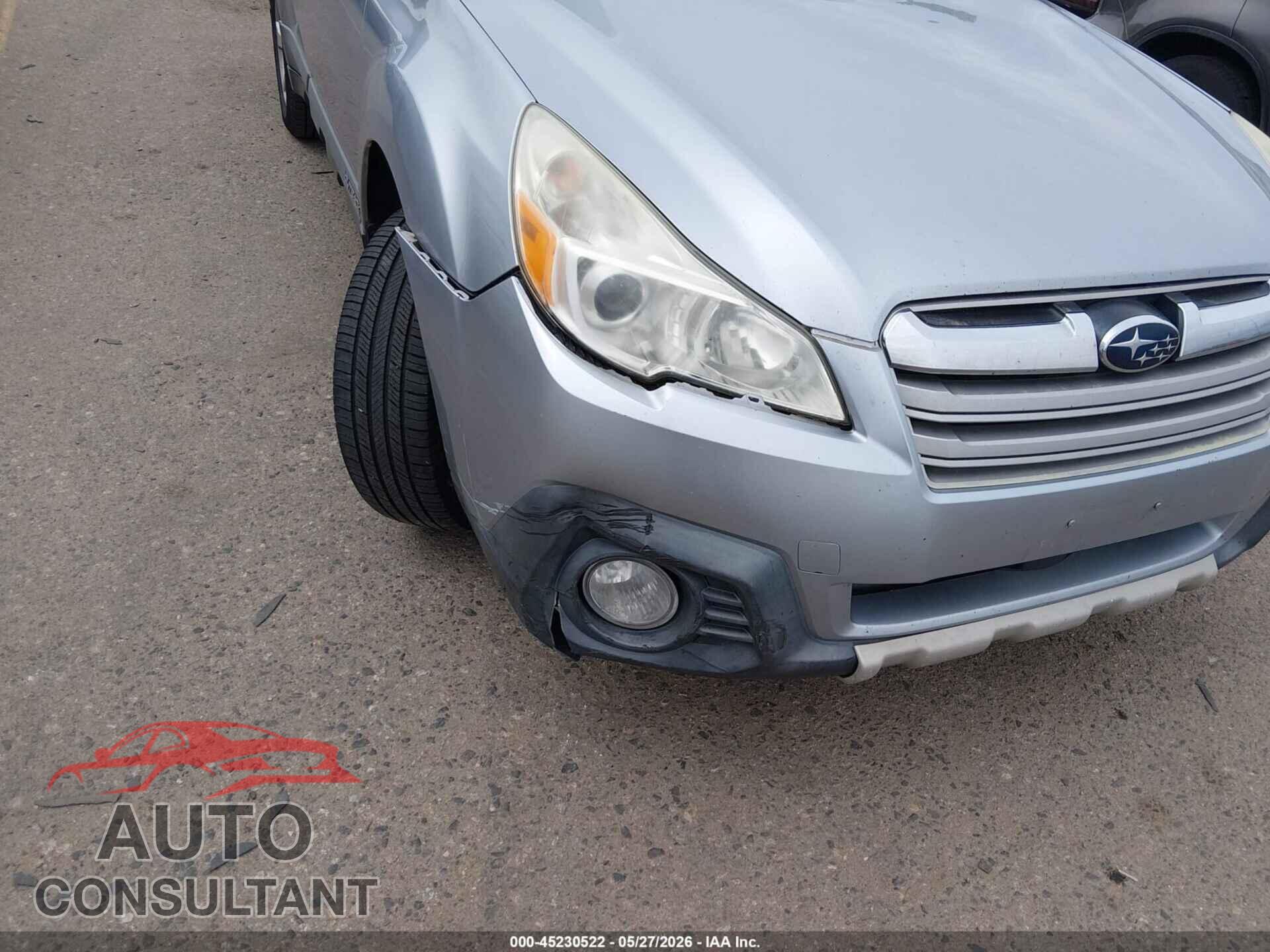 SUBARU OUTBACK 2013 - 4S4BRBKC4D3215172