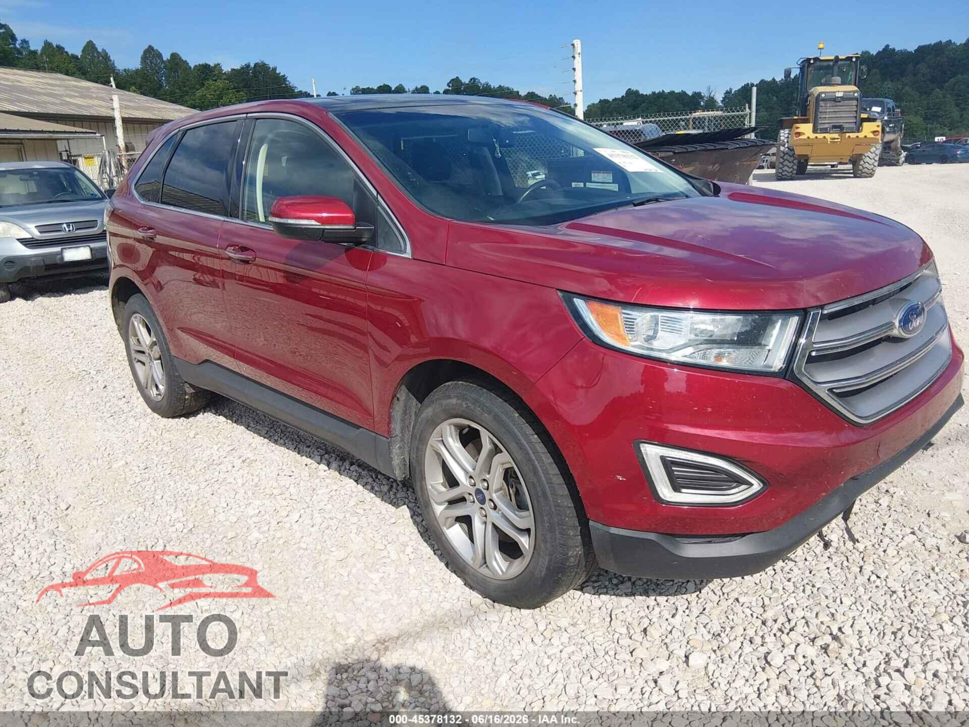 FORD EDGE 2017 - 2FMPK4K83HBB35689