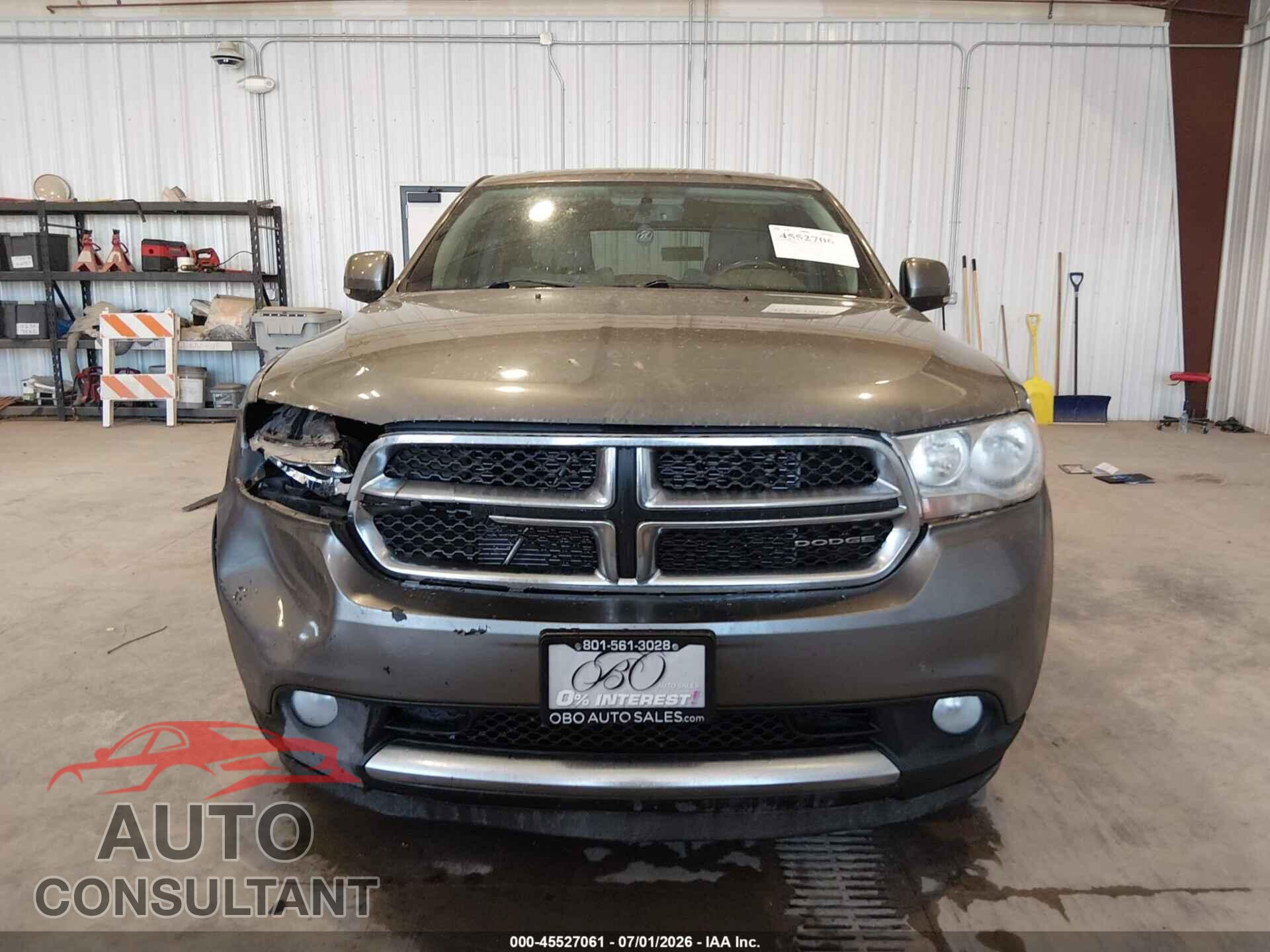 DODGE DURANGO 2012 - 1C4RDJDG4CC112666