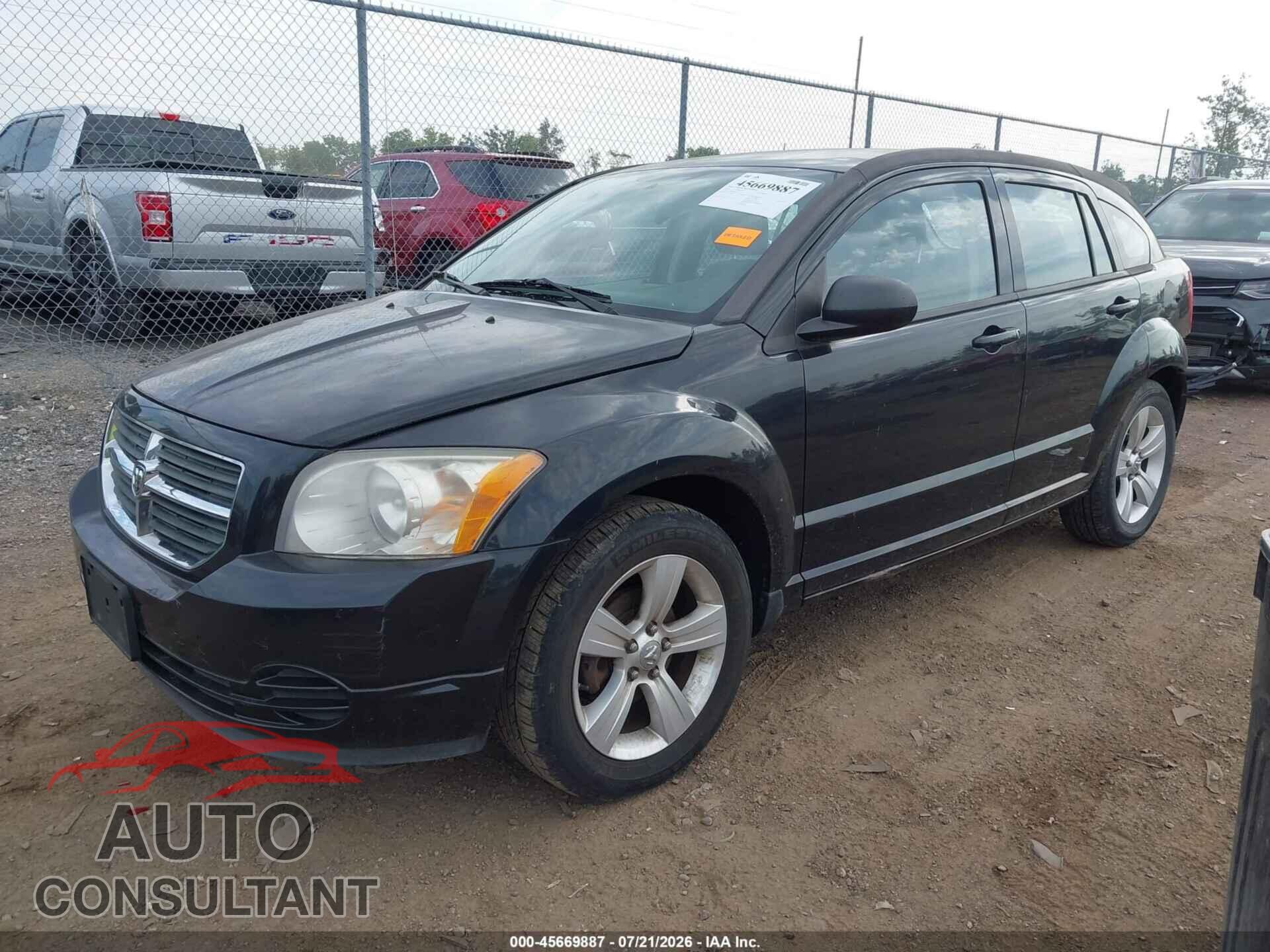 DODGE CALIBER 2010 - 1B3CB4HA8AD651237