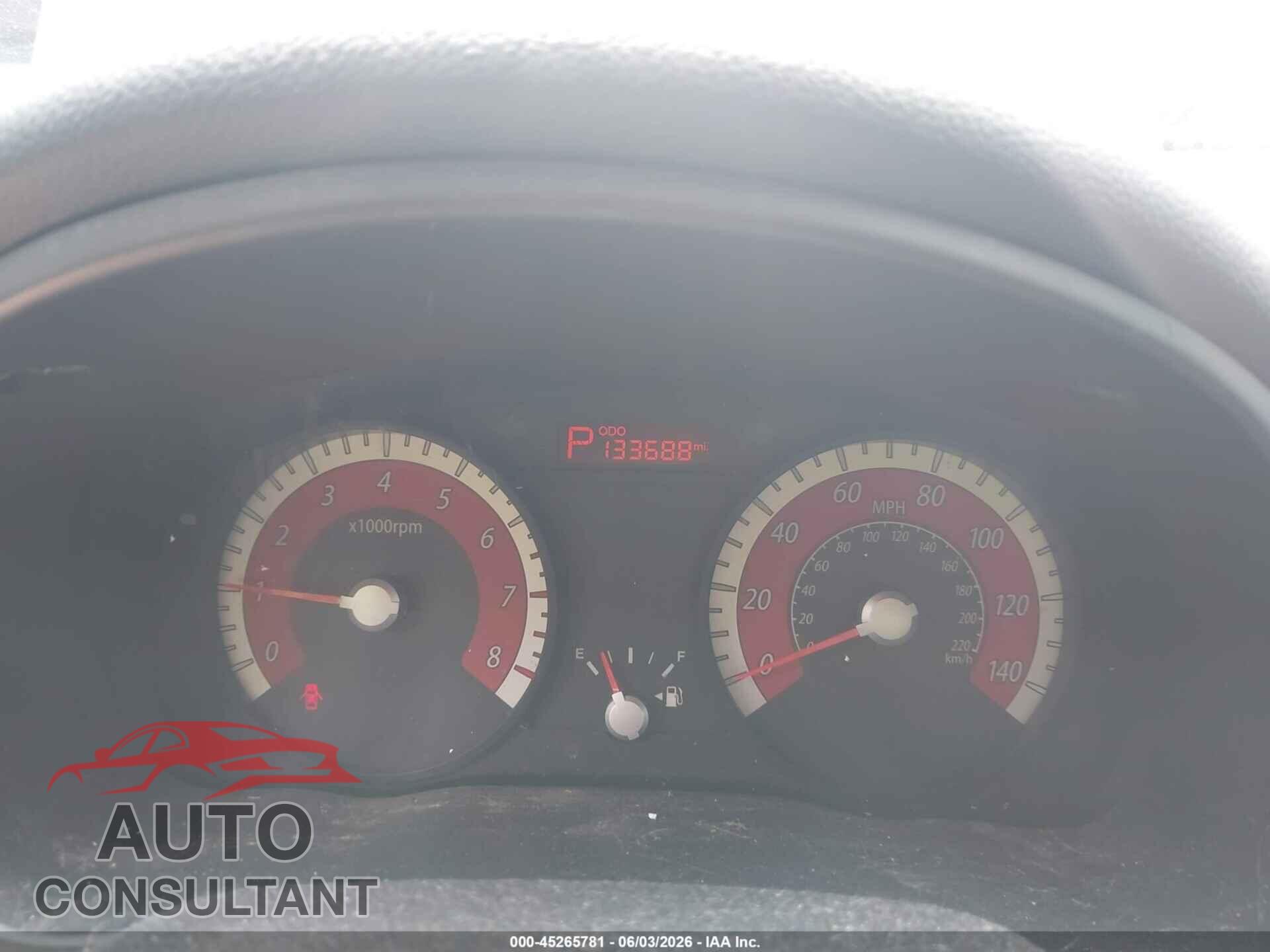 KIA RIO 2011 - KNADH4A34B6868252