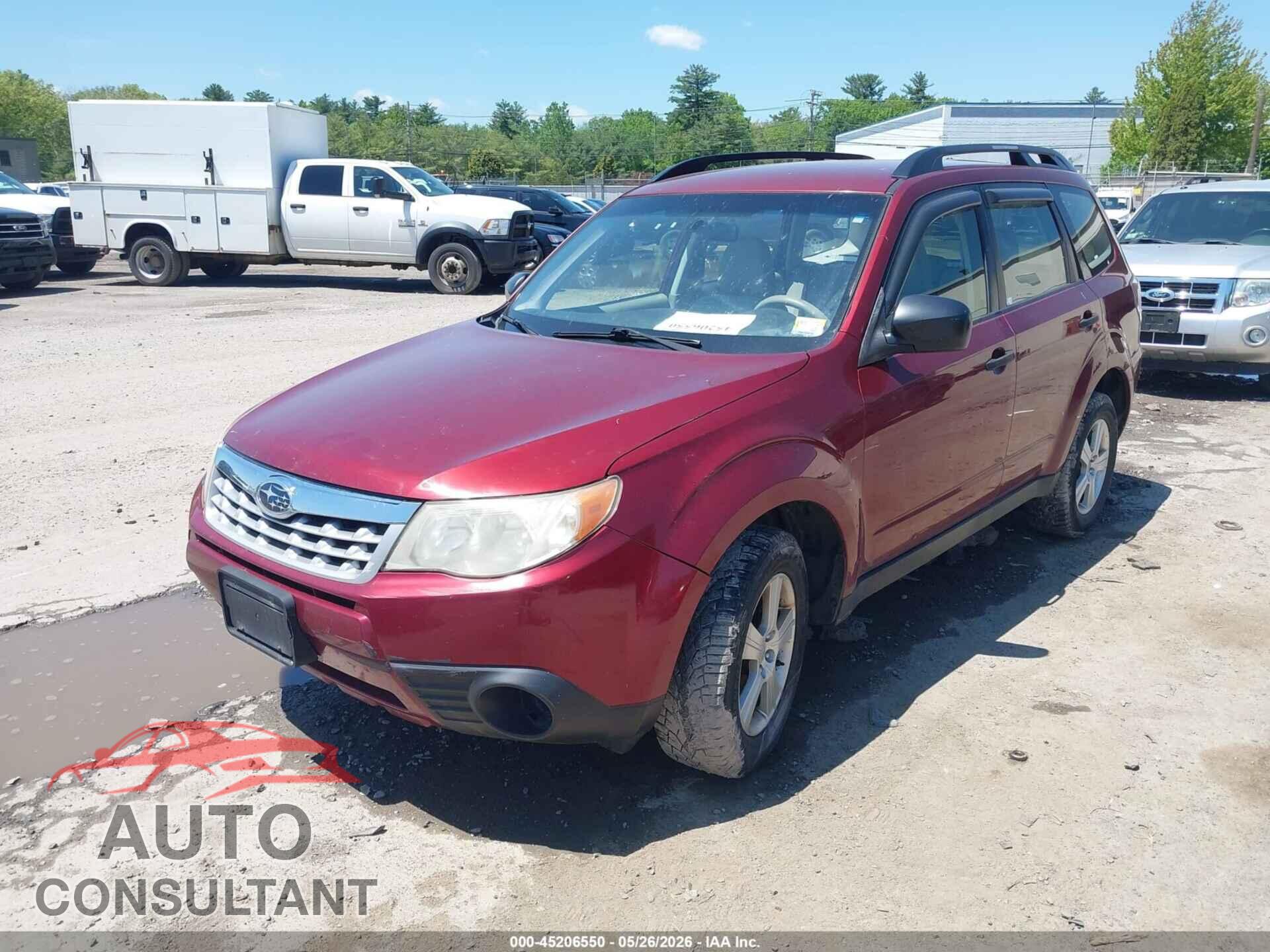 SUBARU FORESTER 2012 - JF2SHABC8CH463302