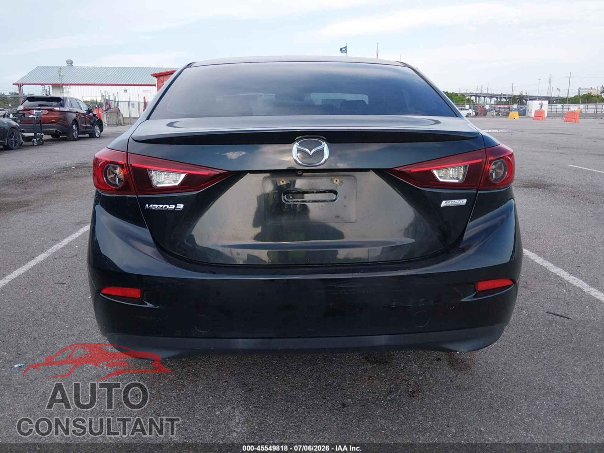 MAZDA MAZDA3 2015 - JM1BM1V71F1255428