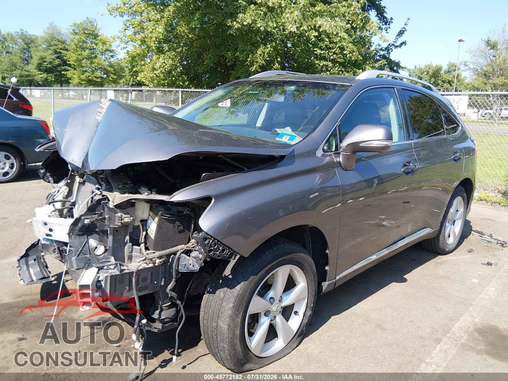 LEXUS RX 350 2014 - 2T2BK1BA7EC247359