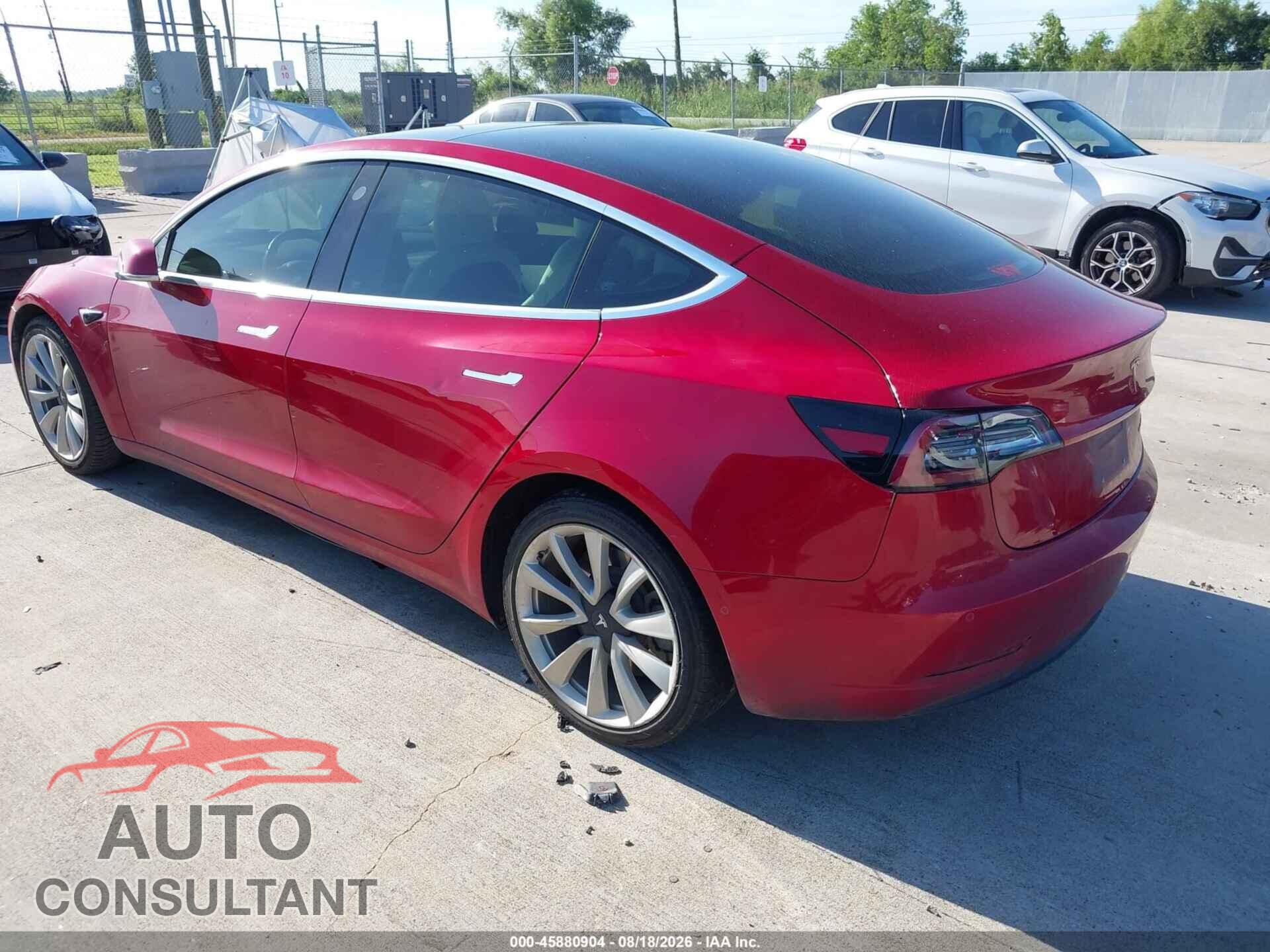 TESLA MODEL 3 2018 - 5YJ3E1EB7JF097490