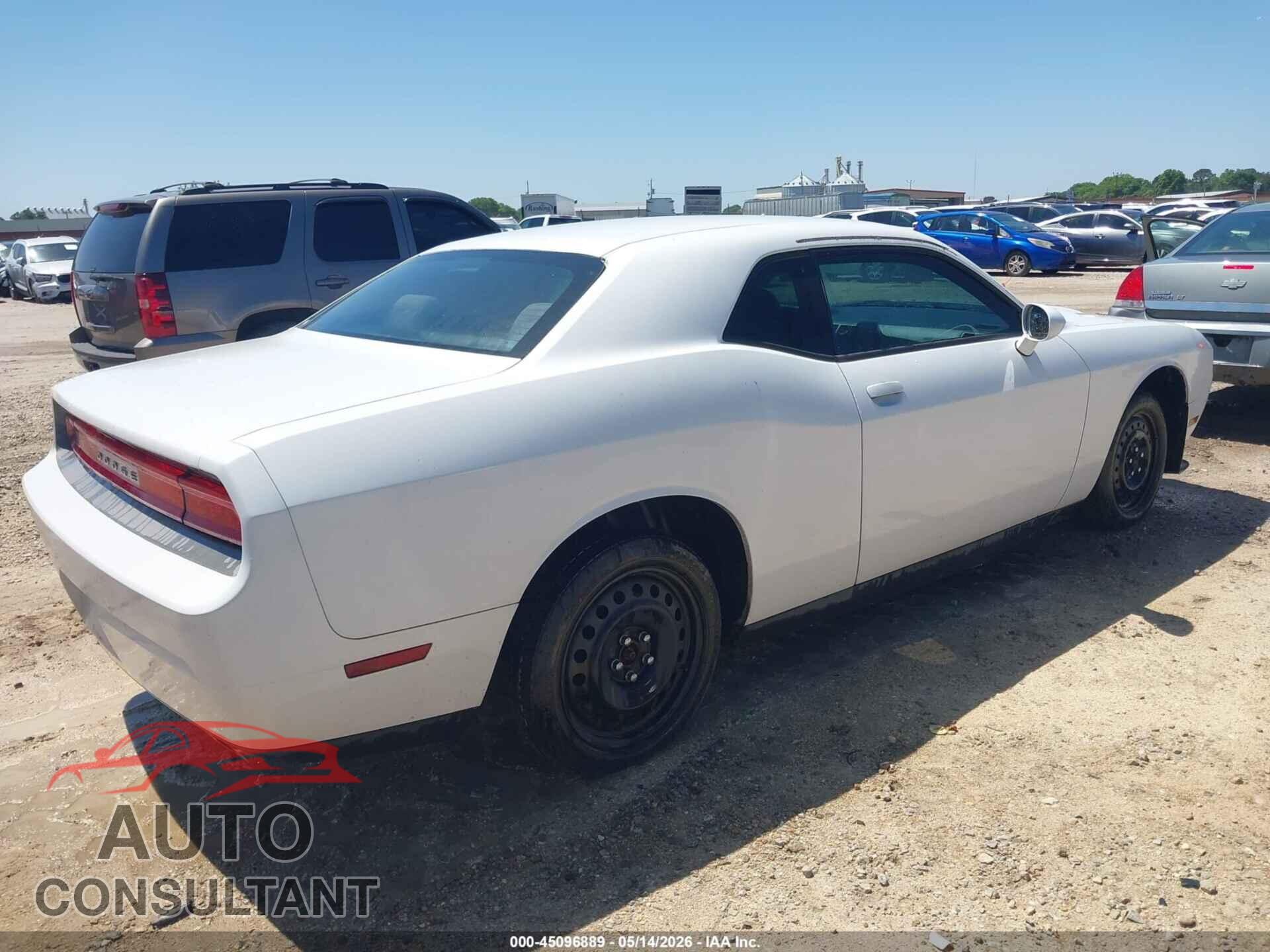 DODGE CHALLENGER 2012 - 2C3CDYAG2CH106532