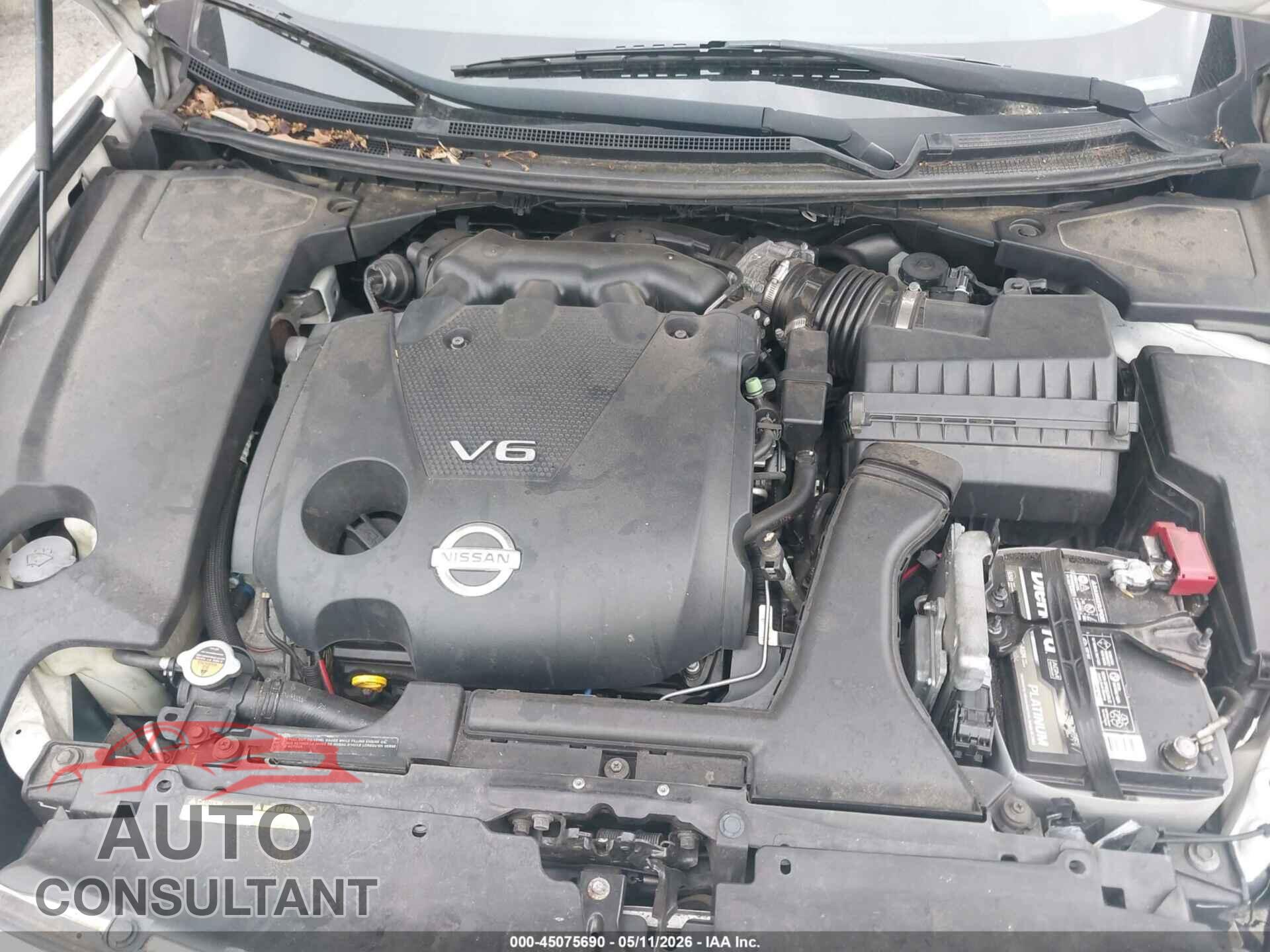 NISSAN MAXIMA 2011 - 1N4AA5AP7BC834526