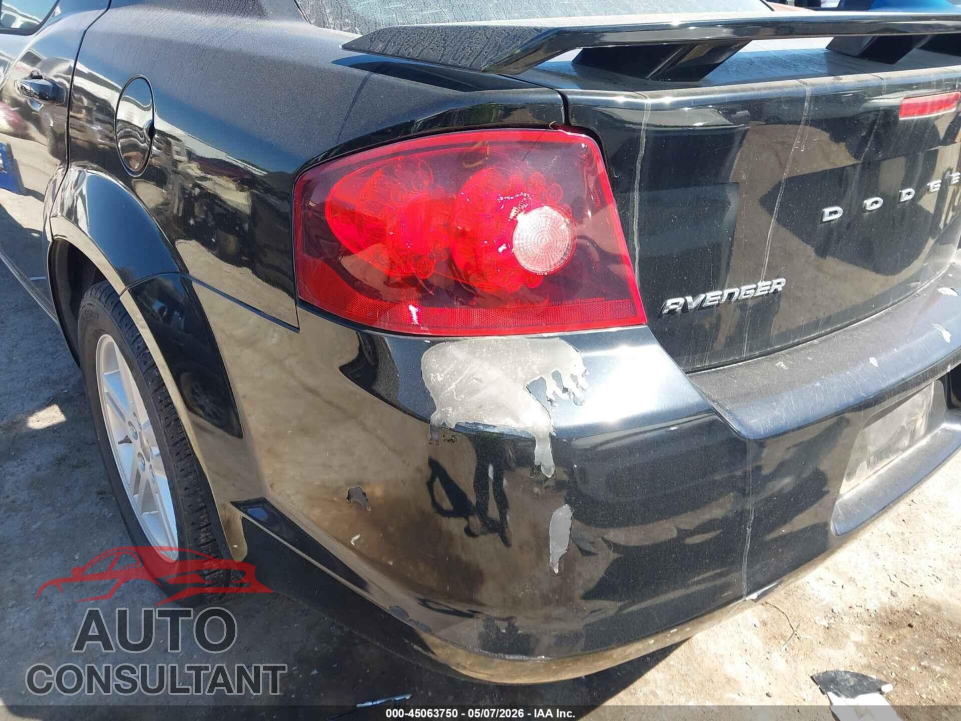 DODGE AVENGER 2014 - 1C3CDZAG4EN219060