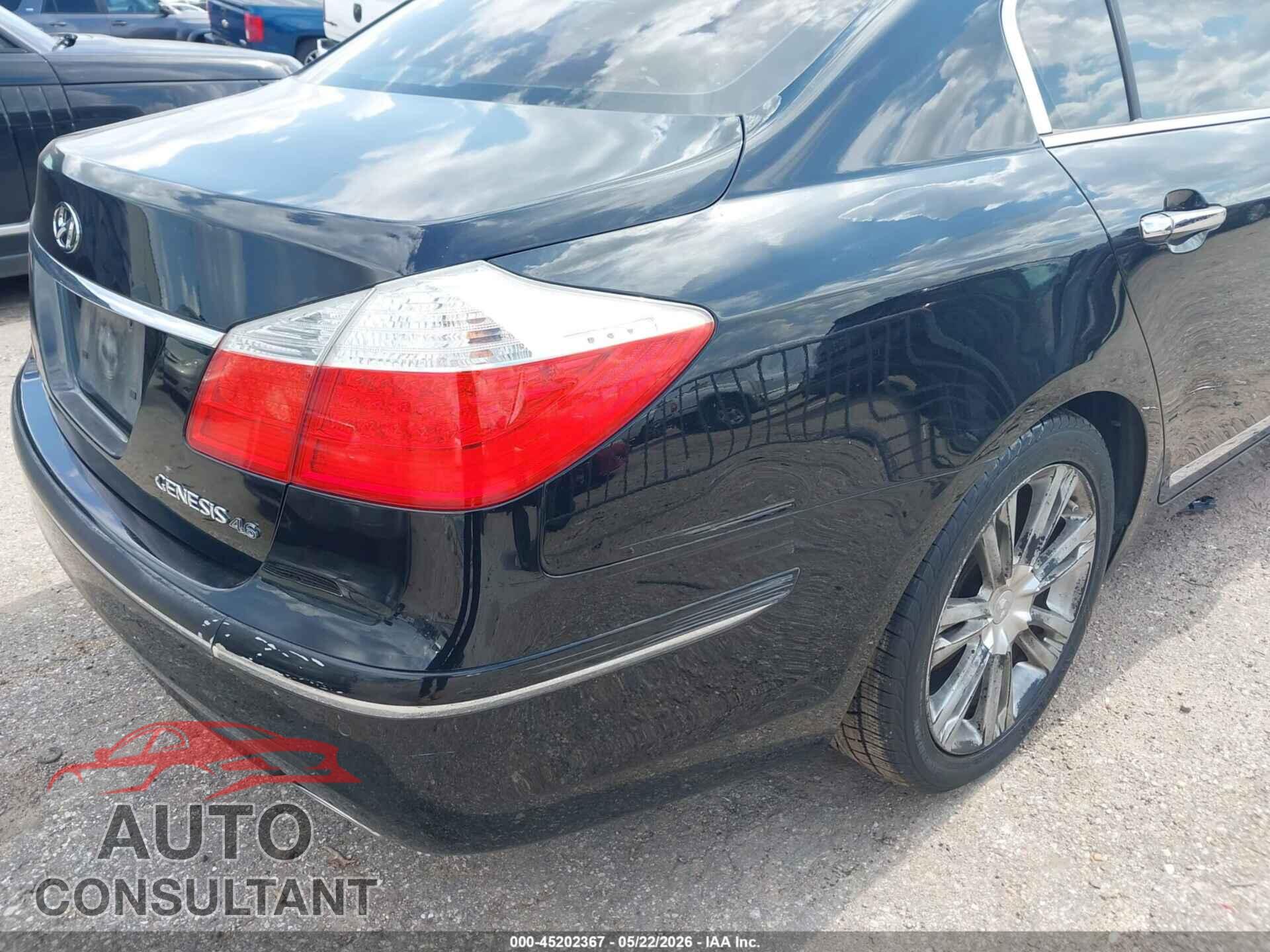 HYUNDAI GENESIS 2009 - KMHGC46F69U050637