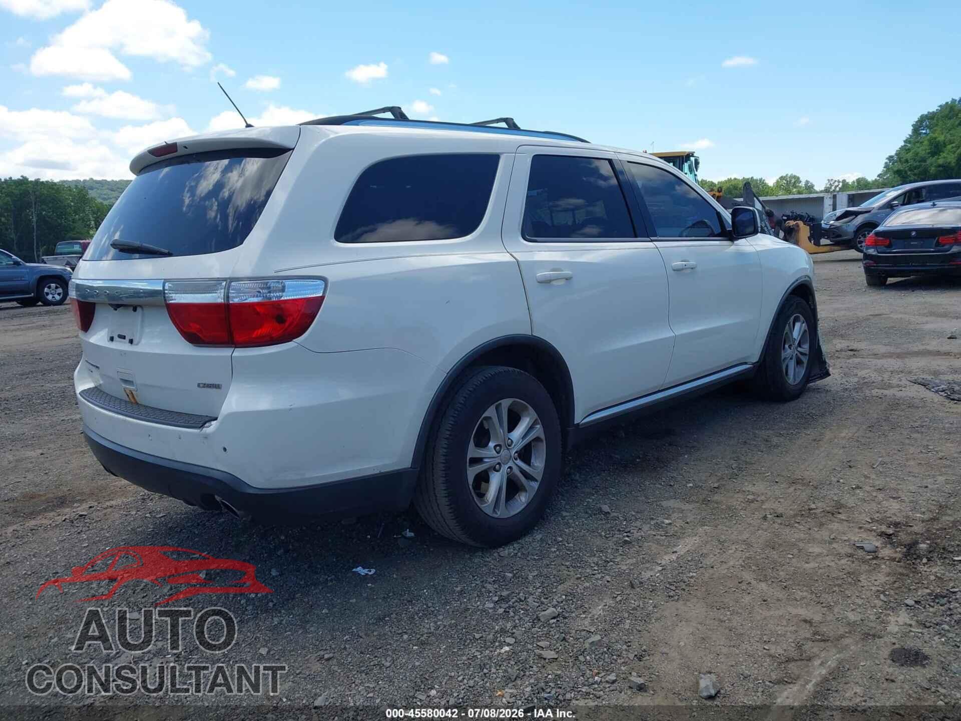 DODGE DURANGO 2012 - 1C4SDJDT2CC271748