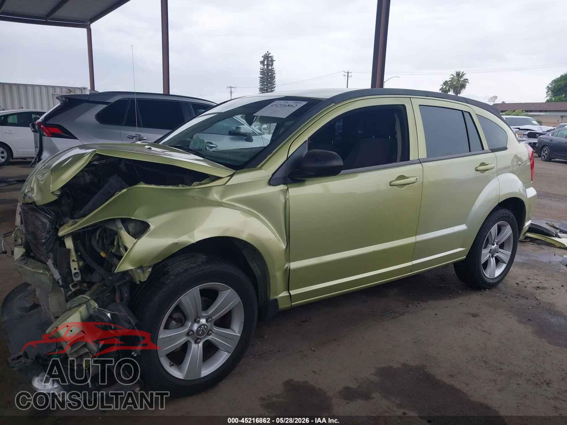 DODGE CALIBER 2010 - 1B3CB3HAXAD567995