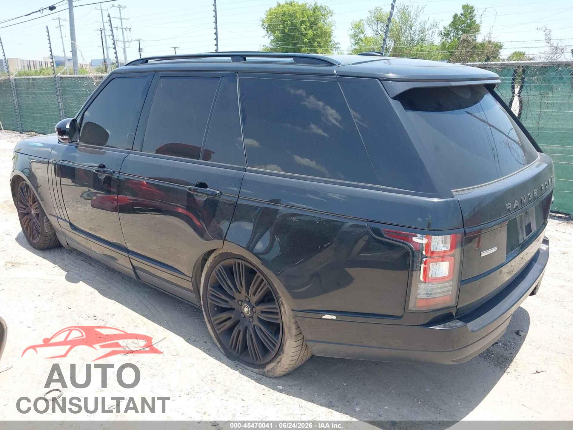LAND ROVER RANGE ROVER 2013 - SALGV2EF8DA118427