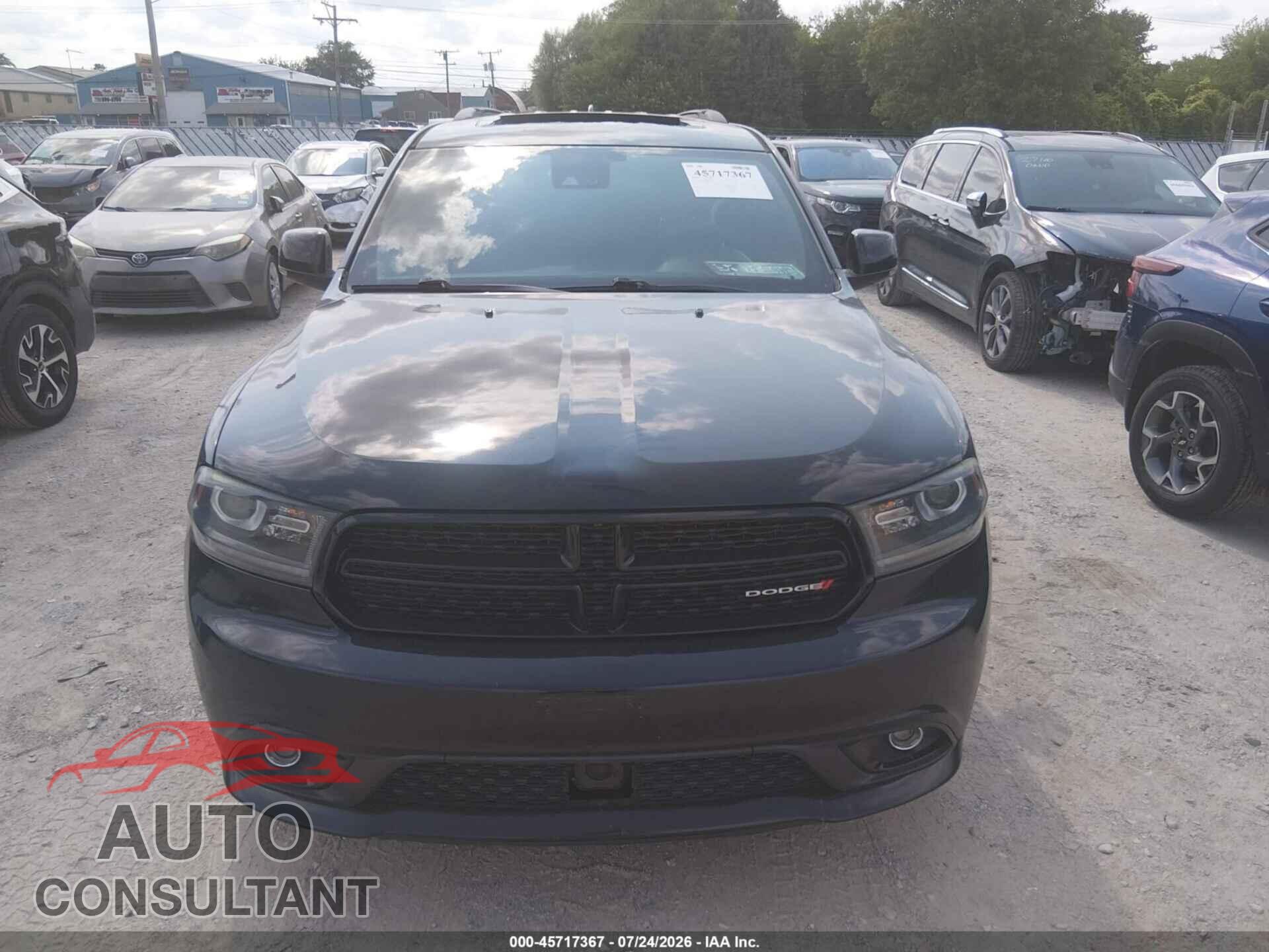 DODGE DURANGO 2017 - 1C4SDJCT4HC648329