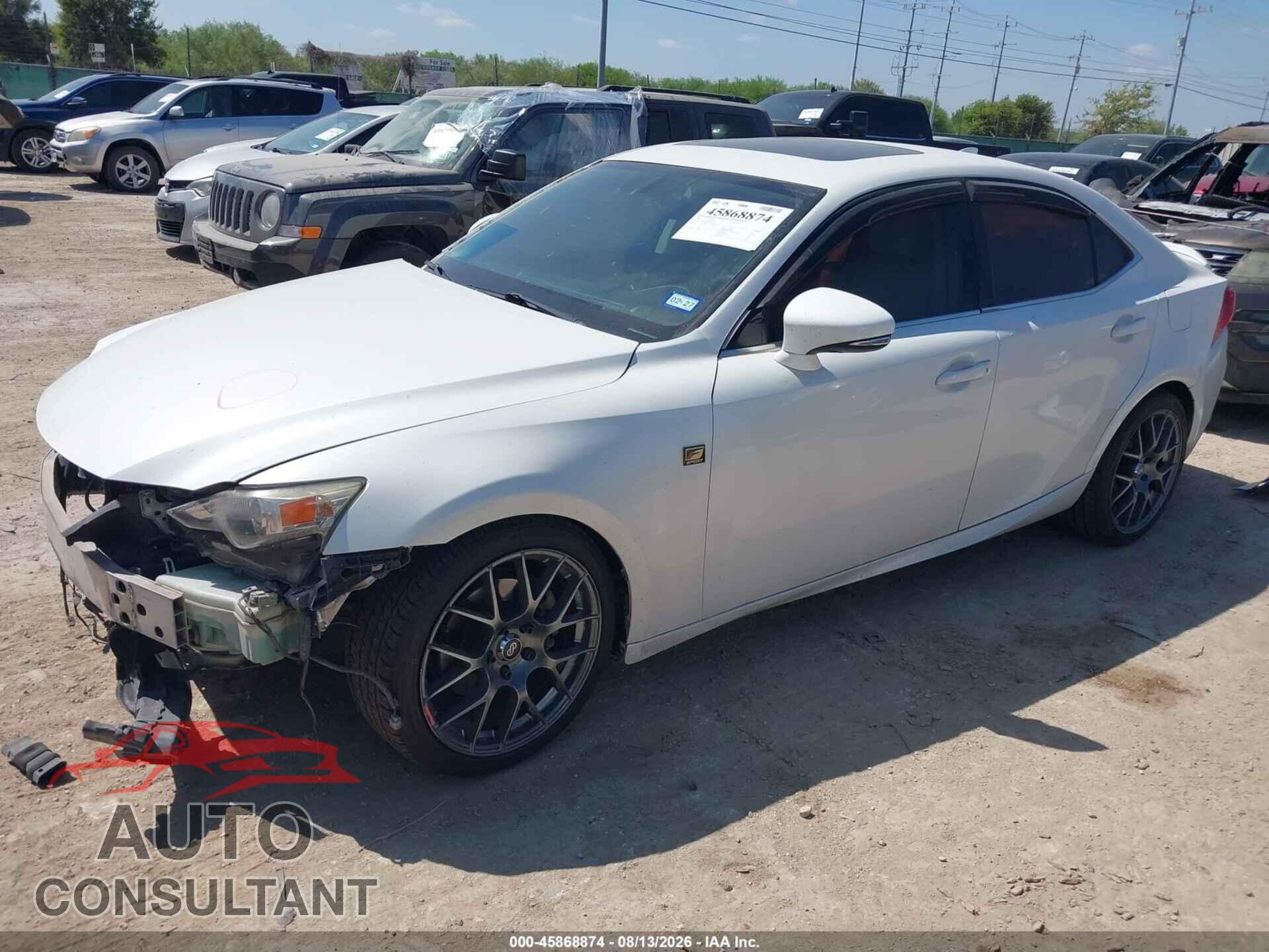 LEXUS IS 250 2014 - JTHBF1D23E5035374