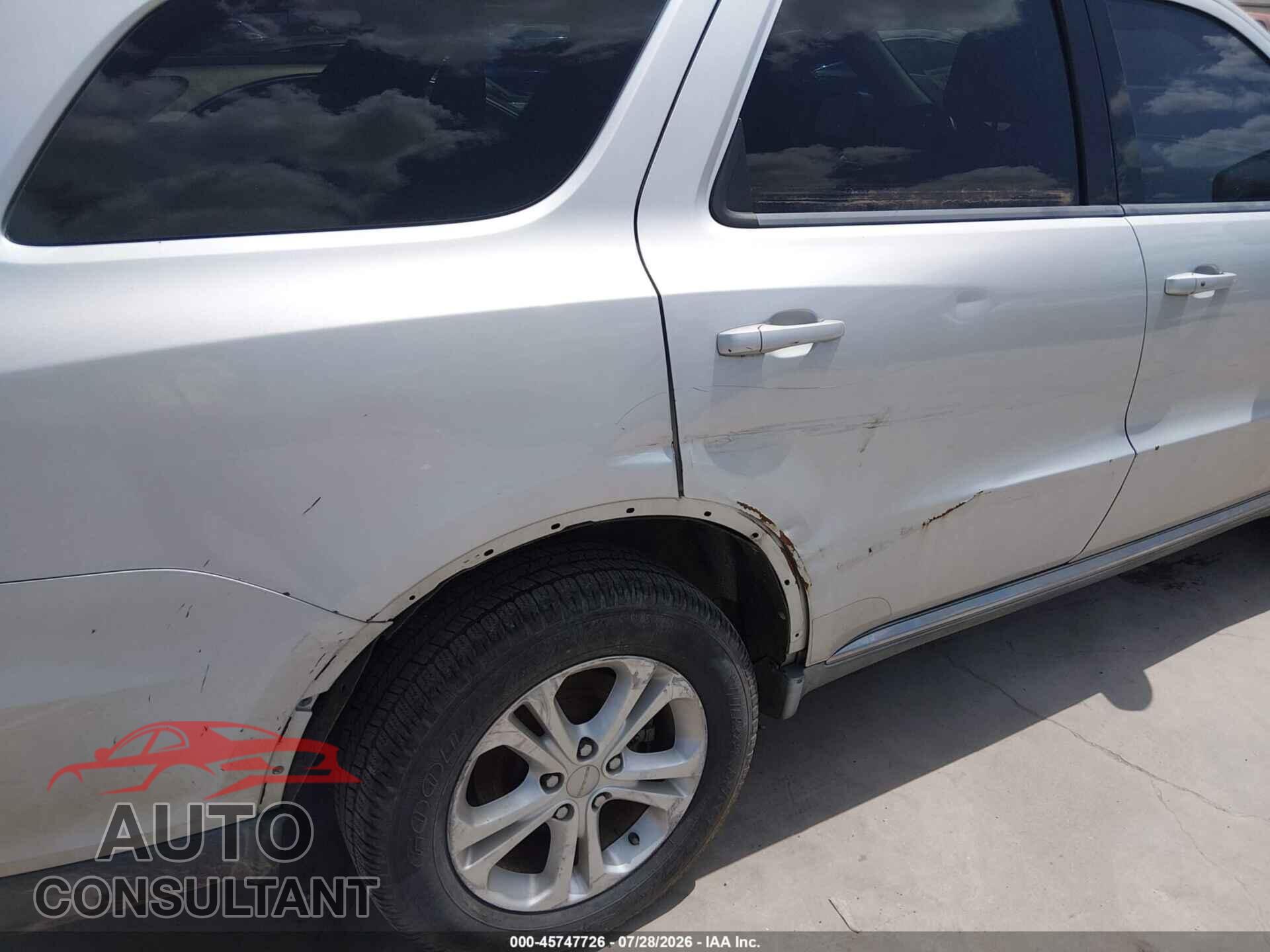 DODGE DURANGO 2011 - 1D4RD4GG6BC720252