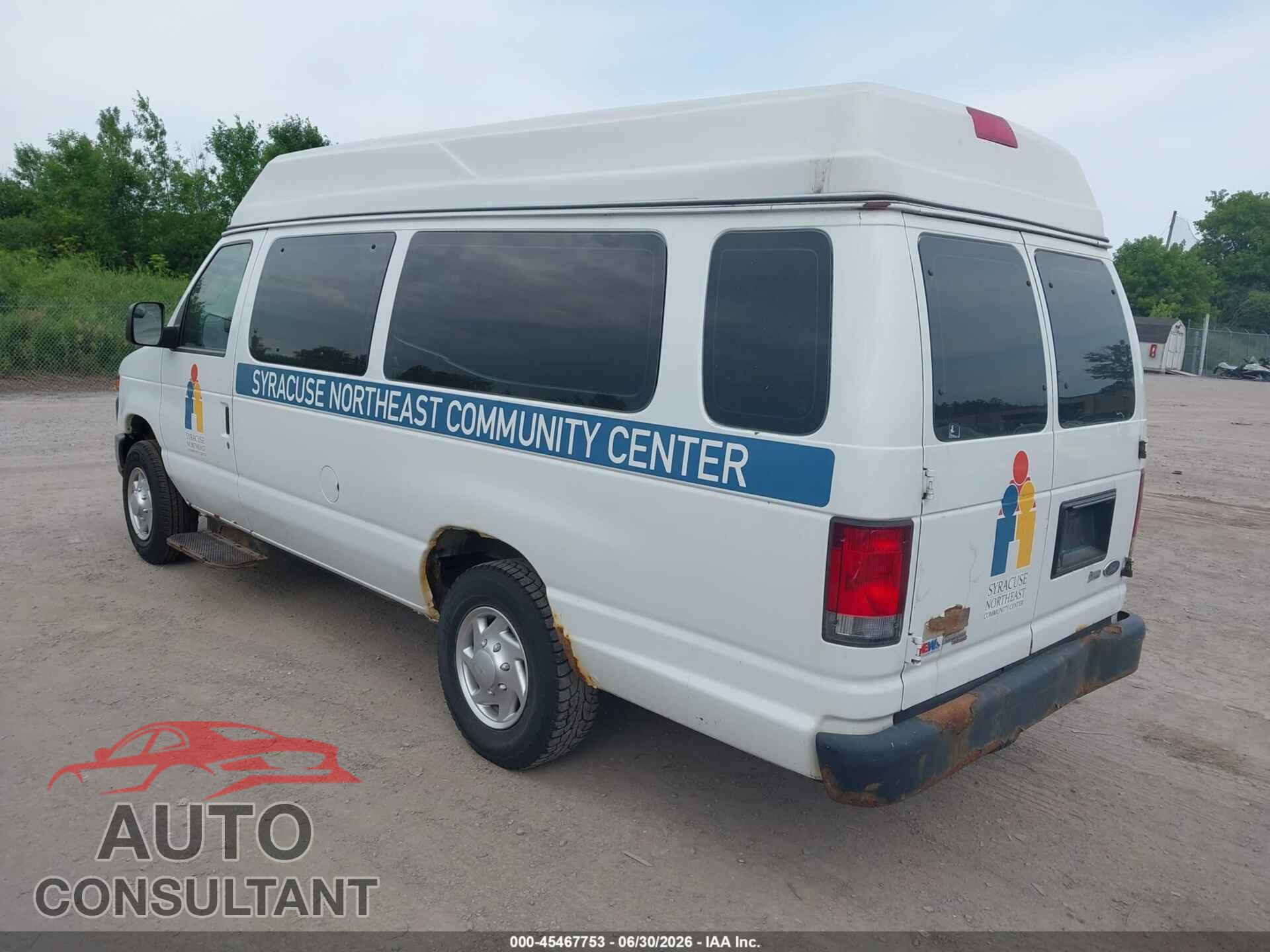 FORD E-250 2012 - 1FTNS2EW6CDA47331