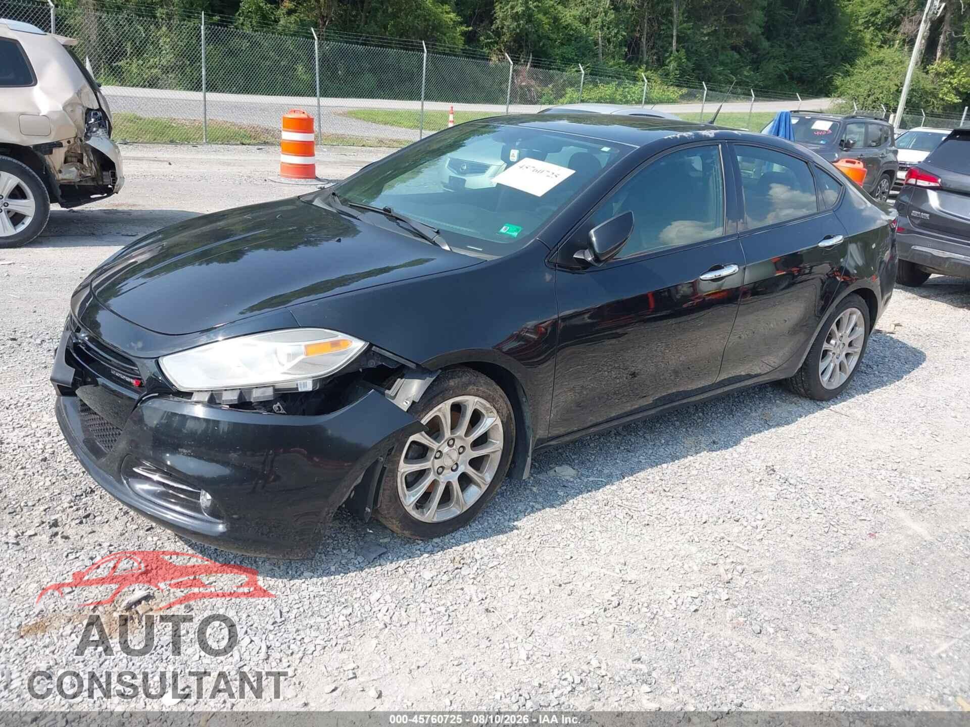 DODGE DART 2013 - 1C3CDFCH4DD185193