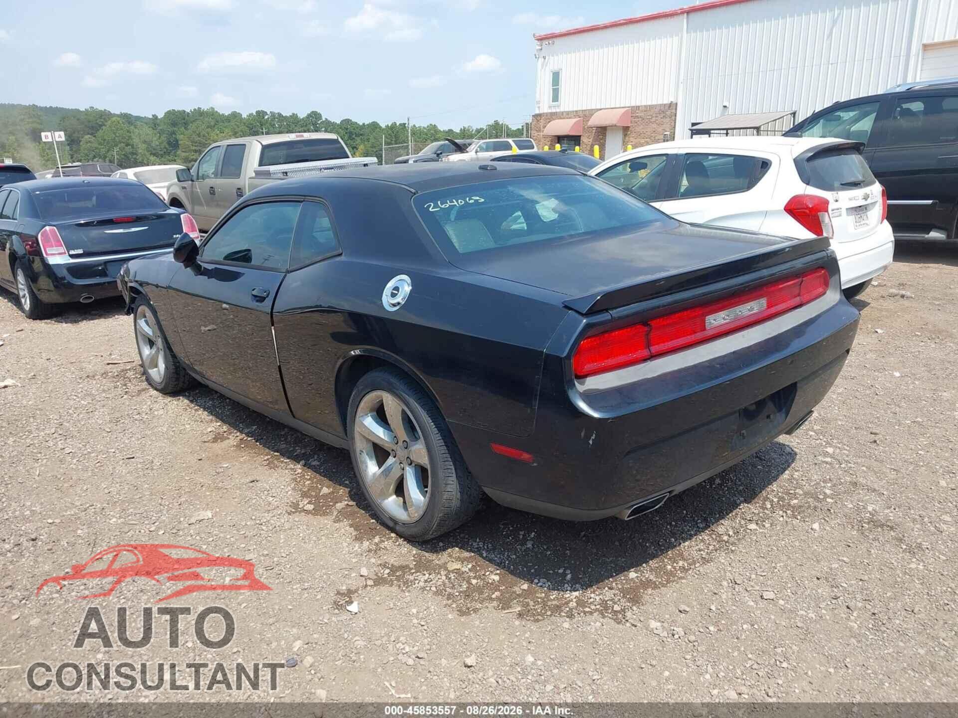 DODGE CHALLENGER 2012 - 2C3CDYBTXCH264063