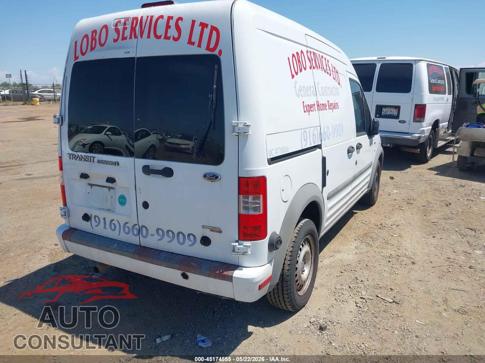FORD TRANSIT CONNECT 2012 - NM0LS7DN2CT081900
