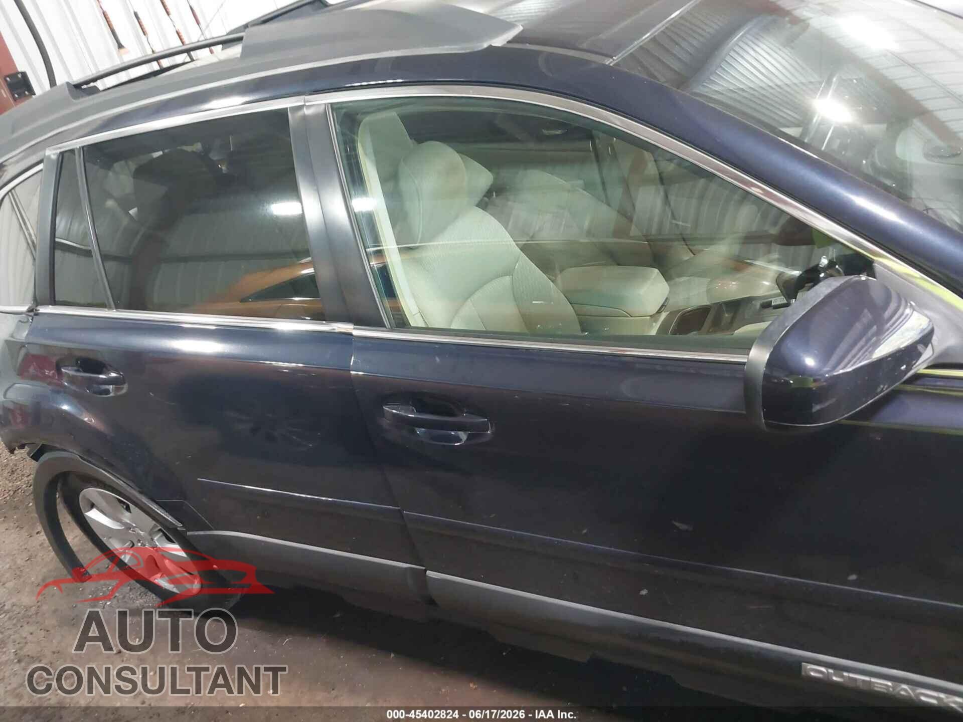 SUBARU OUTBACK 2012 - 4S4BRCBC7C3252995