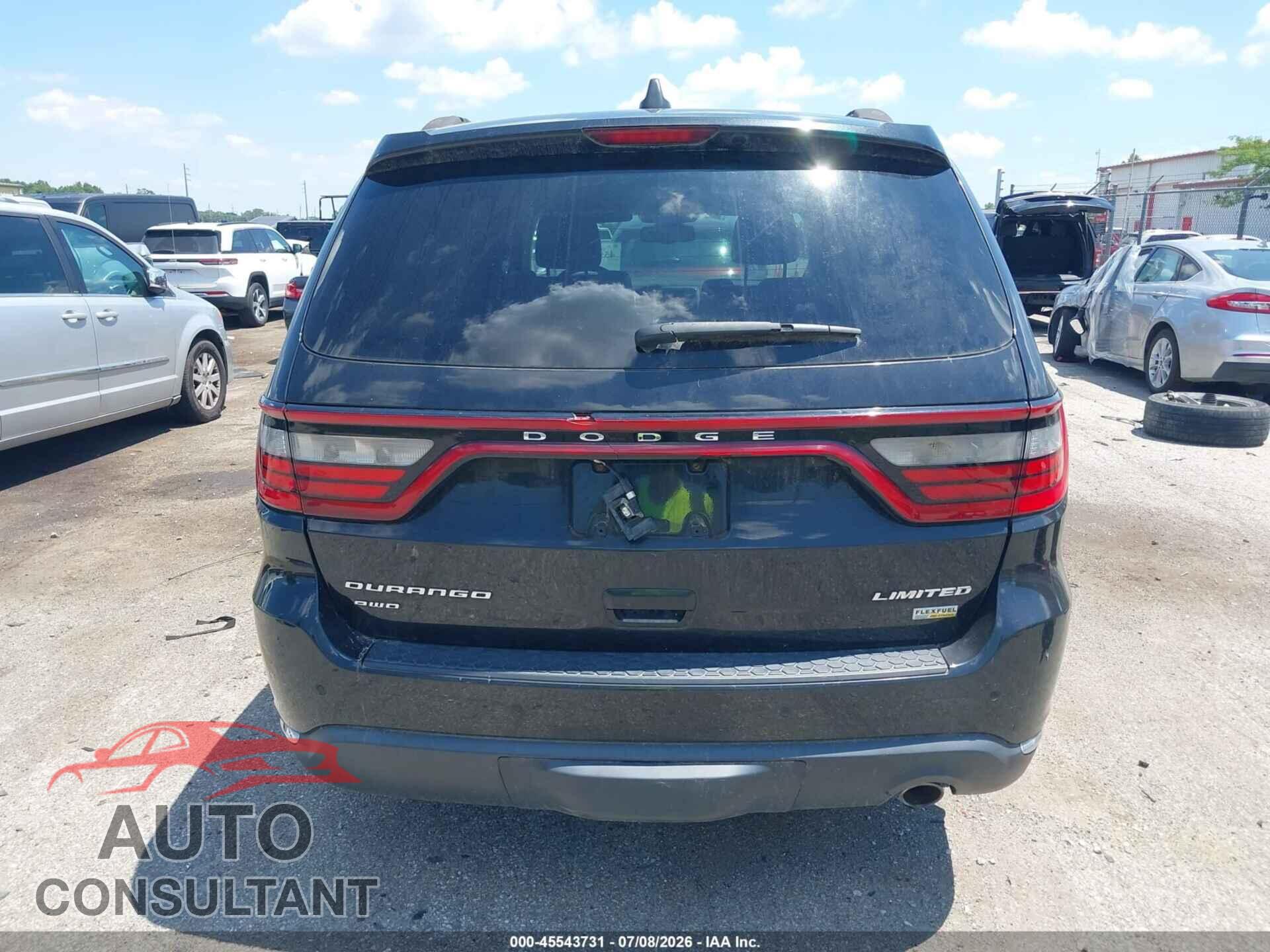 DODGE DURANGO 2015 - 1C4RDJDG4FC834451