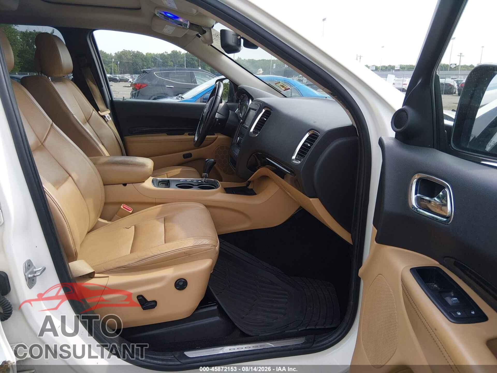 DODGE DURANGO 2012 - 1C4RDJEG1CC188327
