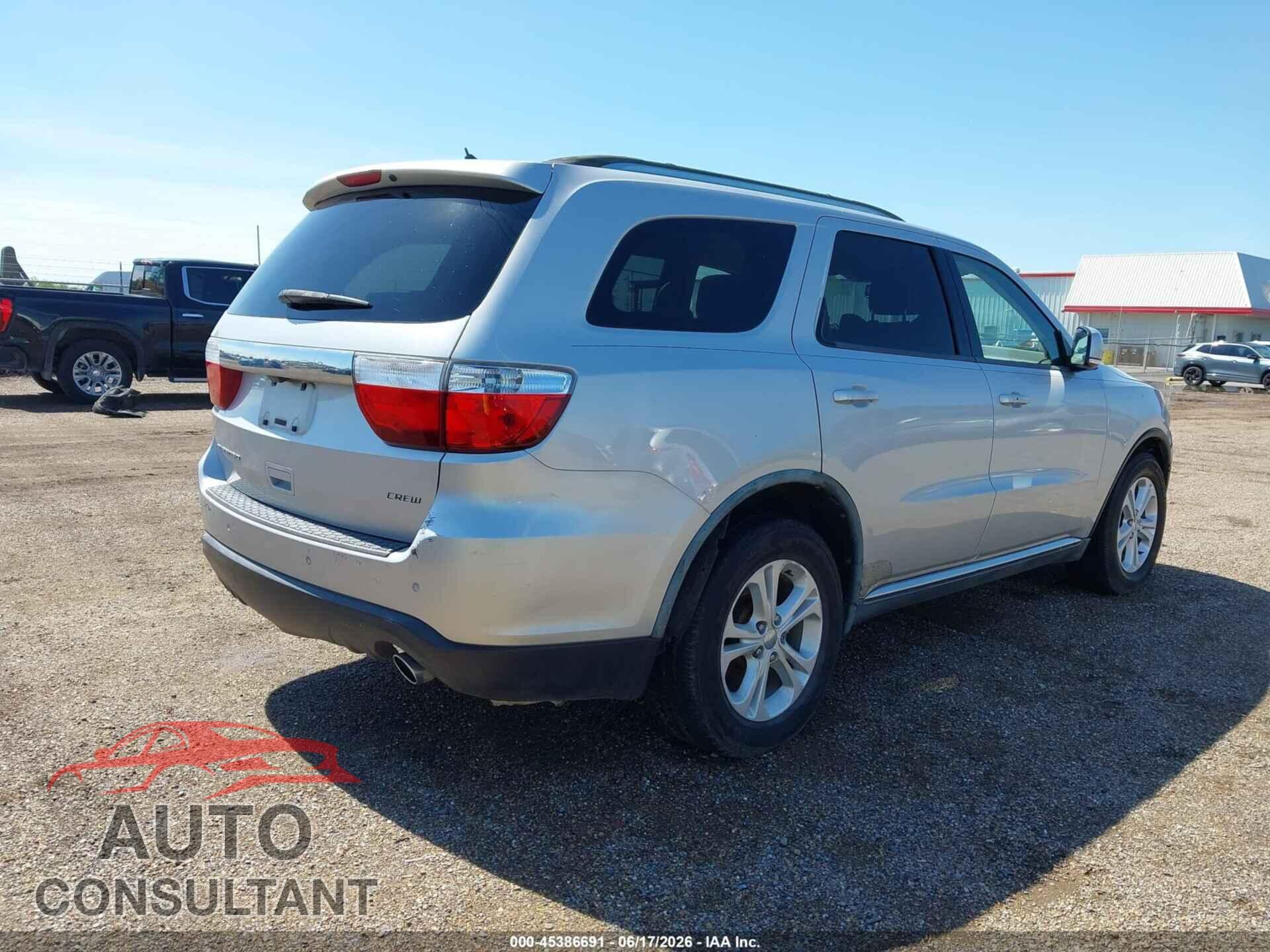 DODGE DURANGO 2011 - 1D4RD4GG3BC598188