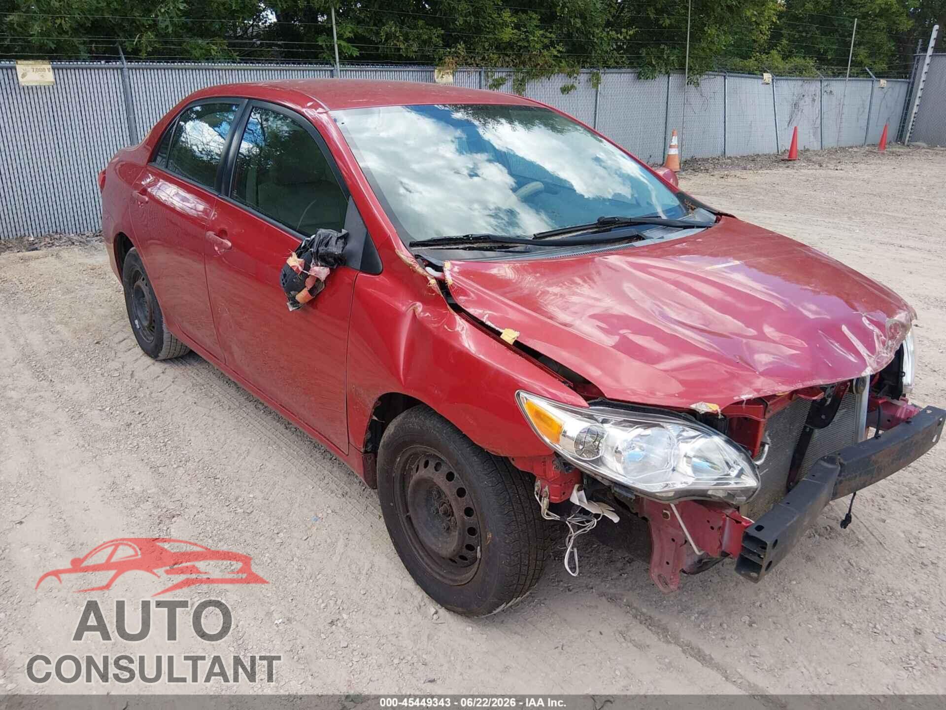 TOYOTA COROLLA 2011 - 2T1BU4EE3BC661992