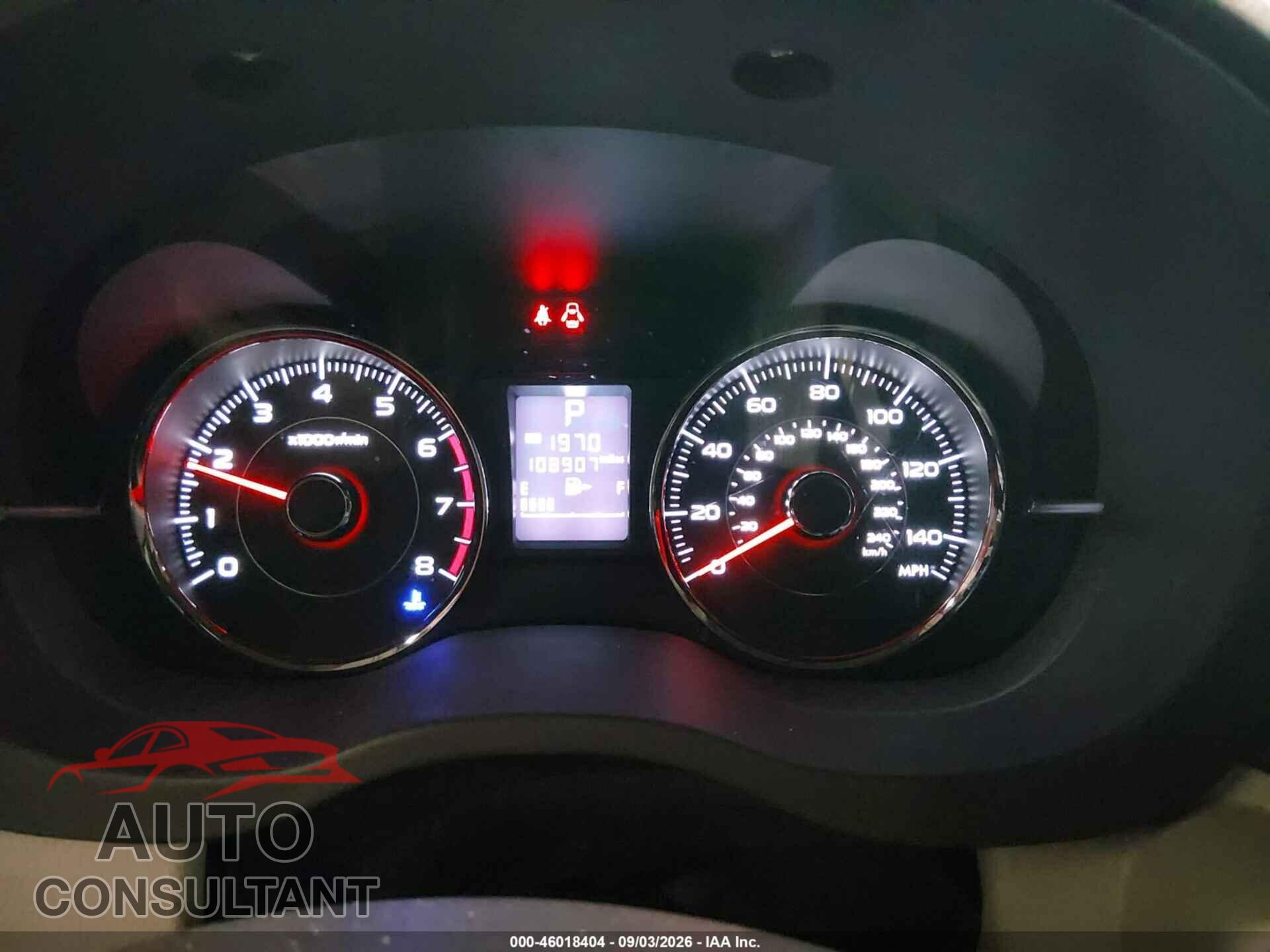 SUBARU FORESTER 2015 - JF2SJAUC2FH504237