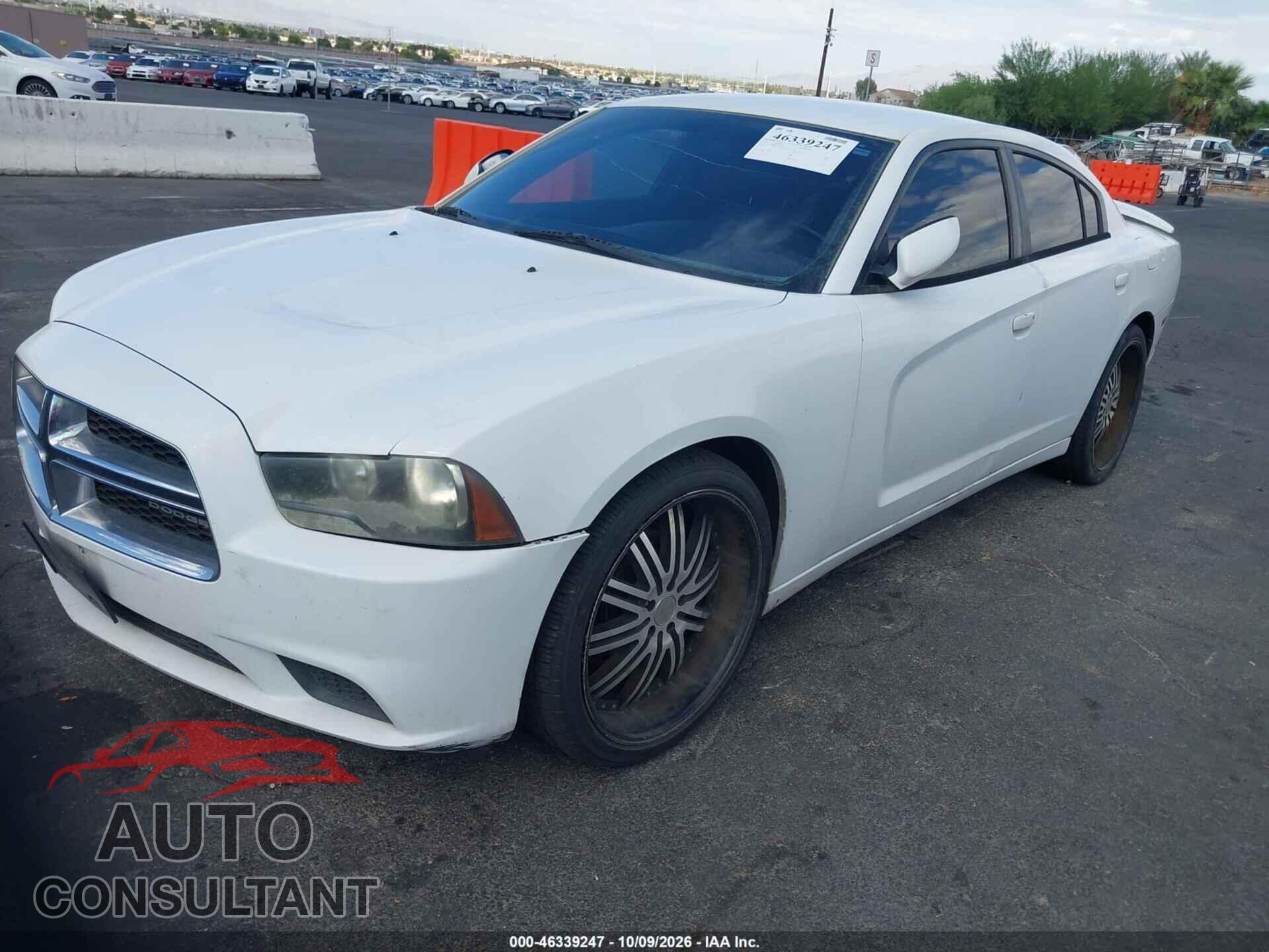 DODGE CHARGER 2012 - 2C3CDXBG2CH215825
