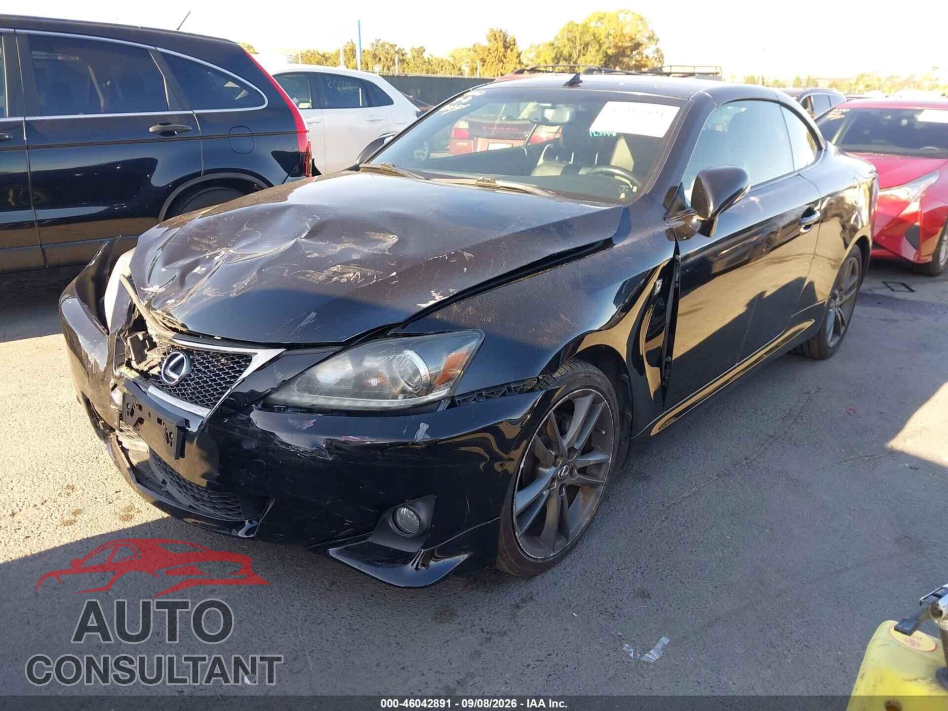LEXUS IS 250C 2013 - JTHFF2C26D2527762