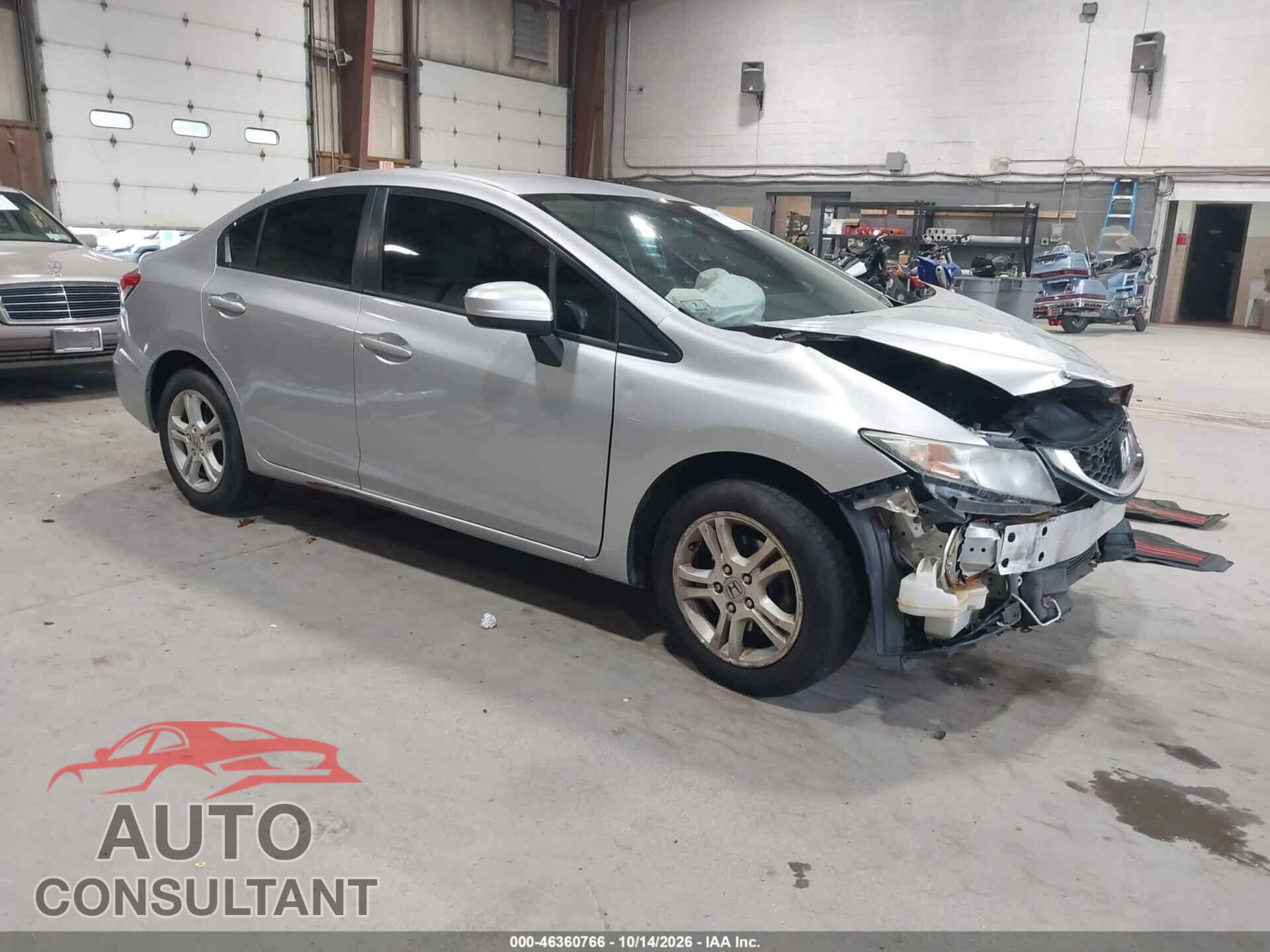 HONDA CIVIC 2014 - 19XFB2F56EE201435
