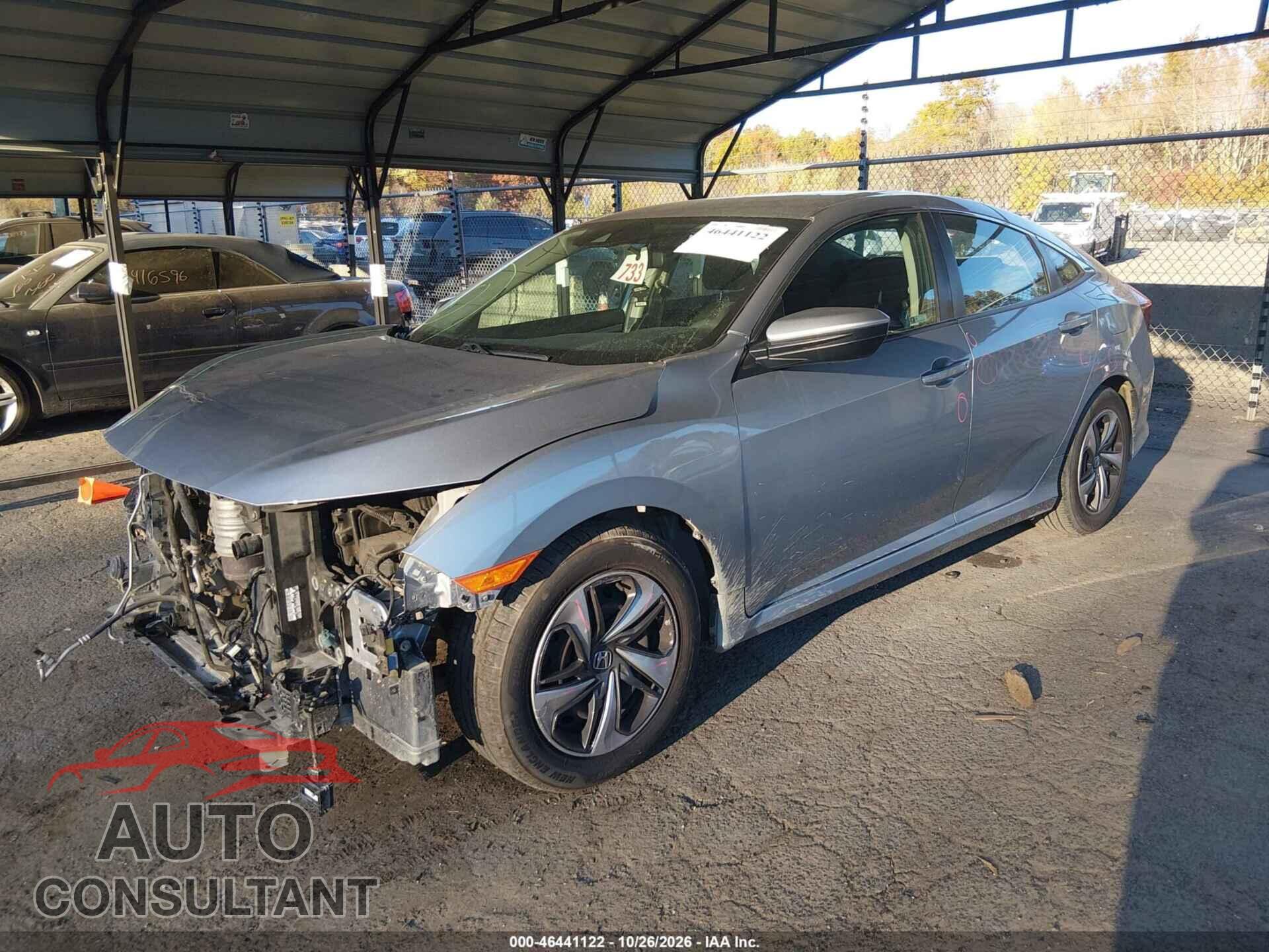 HONDA CIVIC 2019 - 2HGFC2F62KH517664