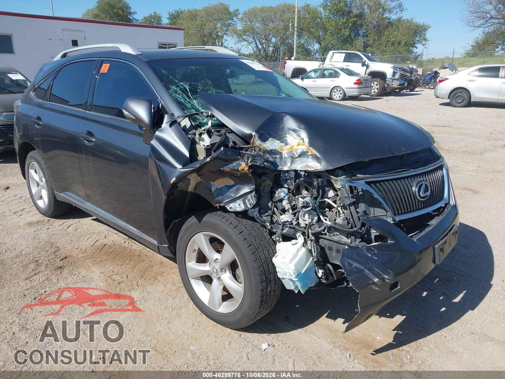 LEXUS RX 350 2011 - 2T2BK1BA4BC083211