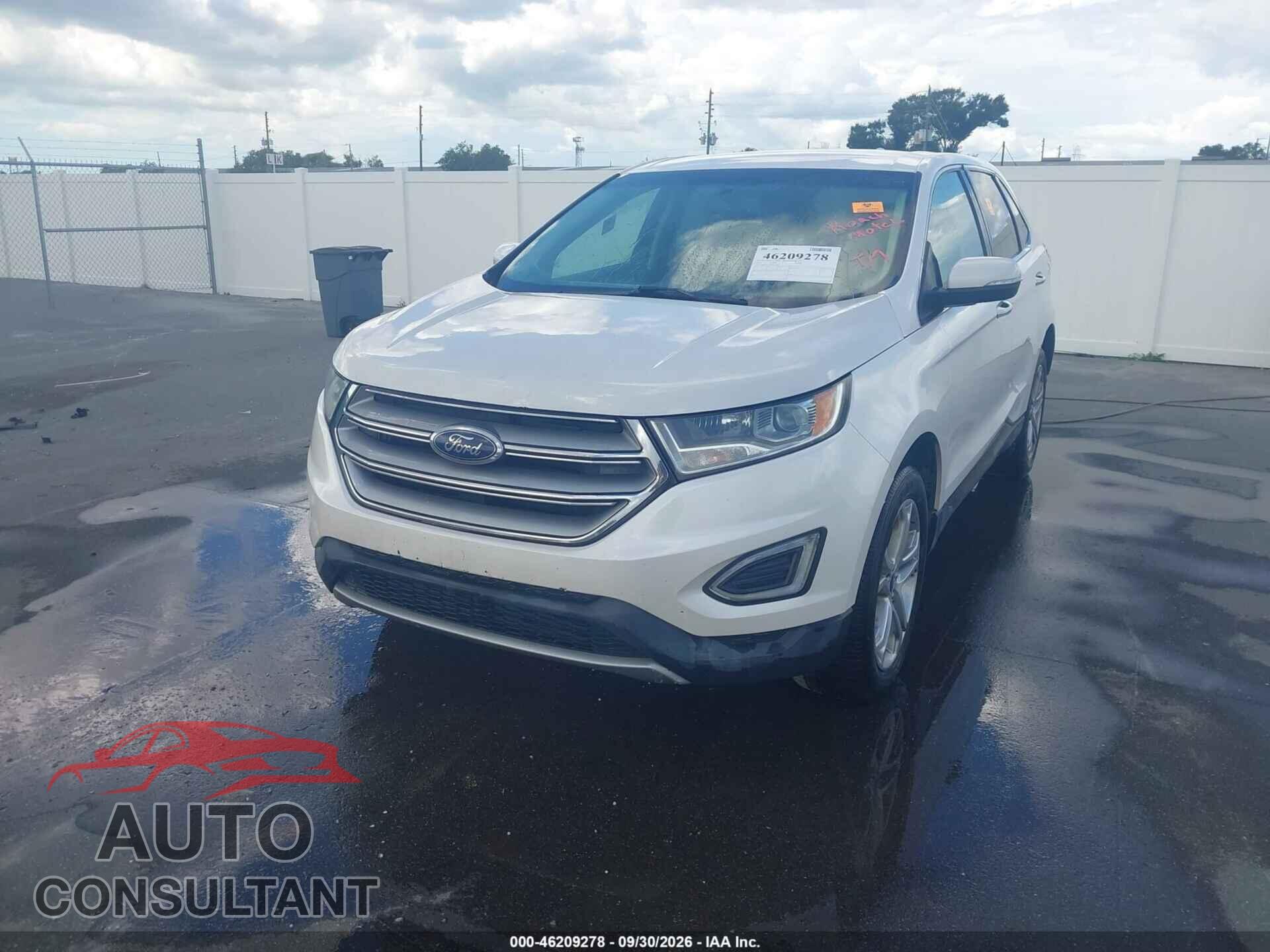 FORD EDGE 2017 - 2FMPK3K9XHBB31982