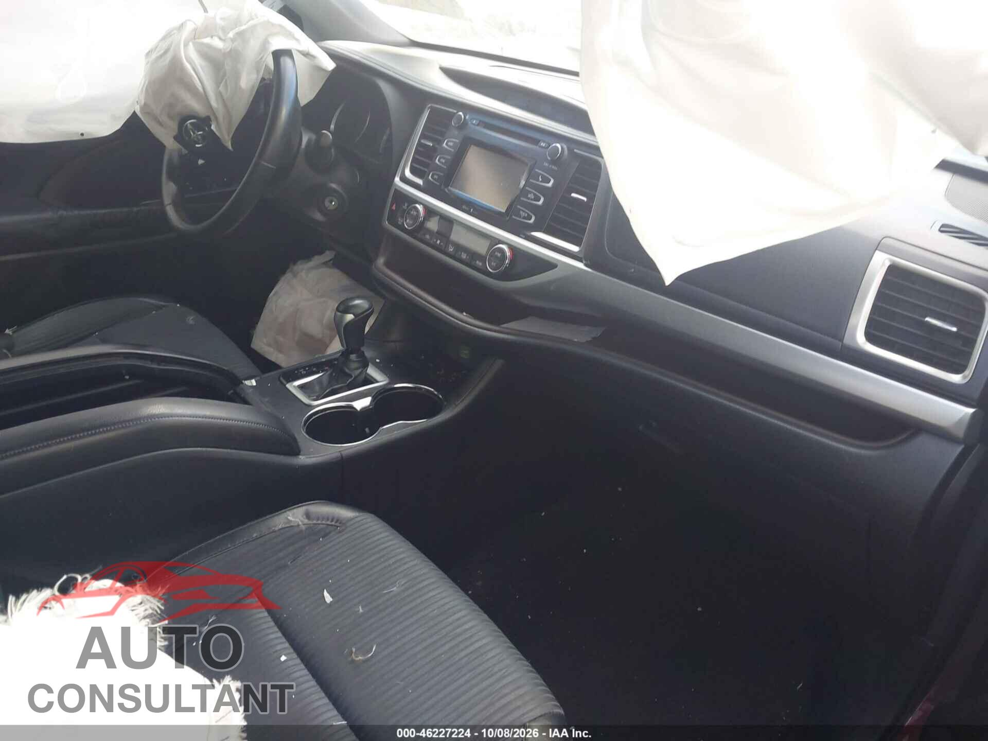 TOYOTA HIGHLANDER 2015 - 5TDBKRFH9FS159366