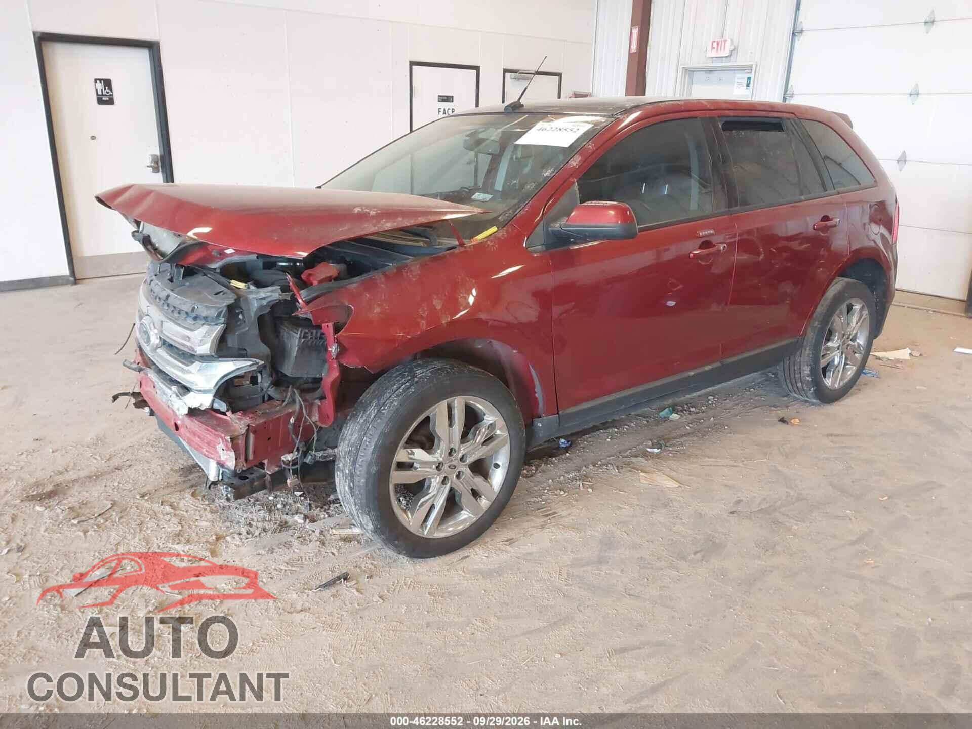 FORD EDGE 2013 - 2FMDK3JC2DBC04093
