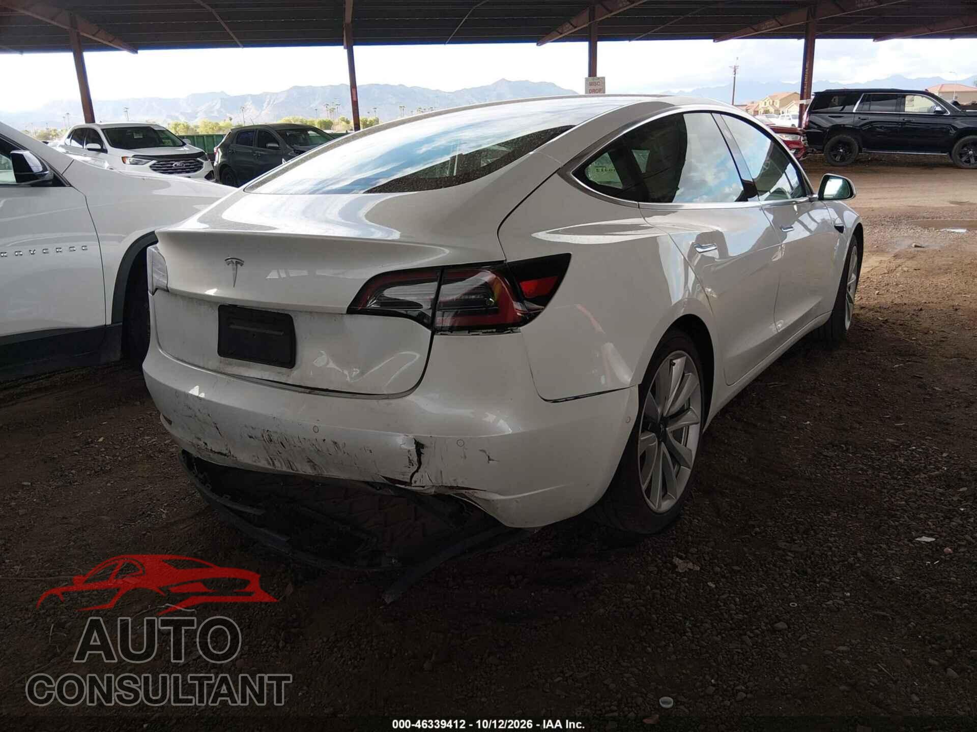 TESLA MODEL 3 2020 - 5YJ3E1EA4LF797560